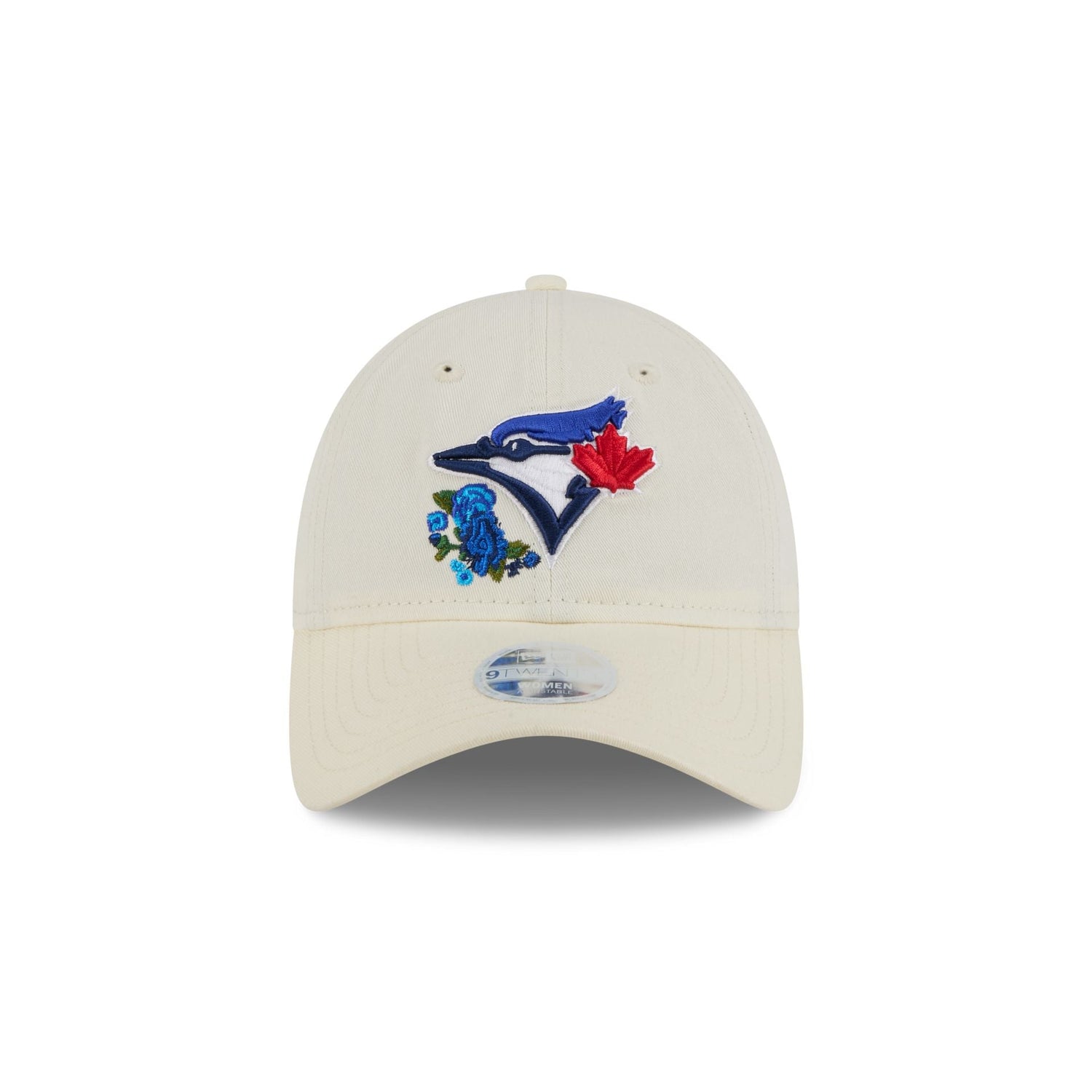 Toronto Blue Jays Women's Floral Stitch 9TWENTY Adjustable Hat