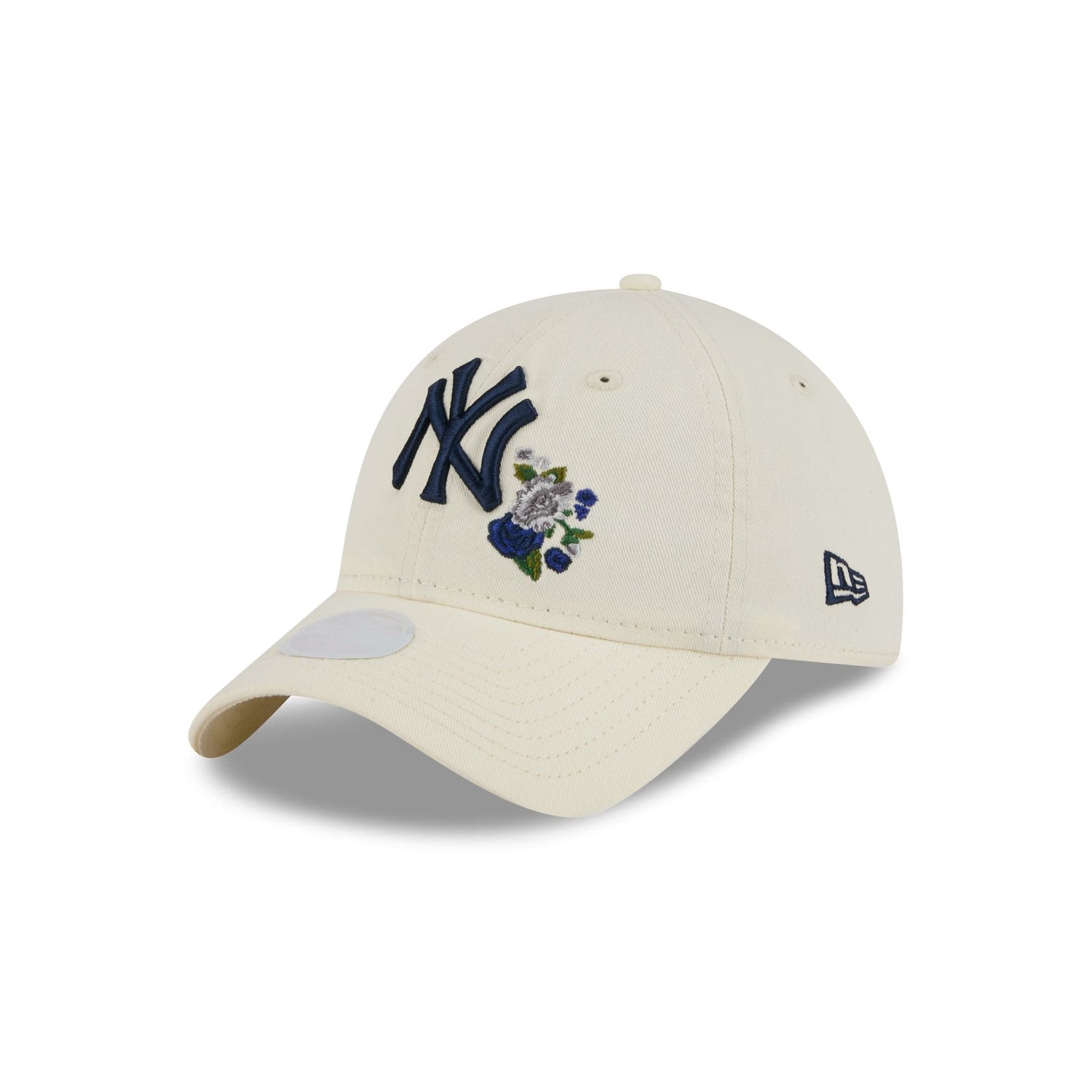 New York Yankees Women's Floral Stitch 9TWENTY Adjustable Hat