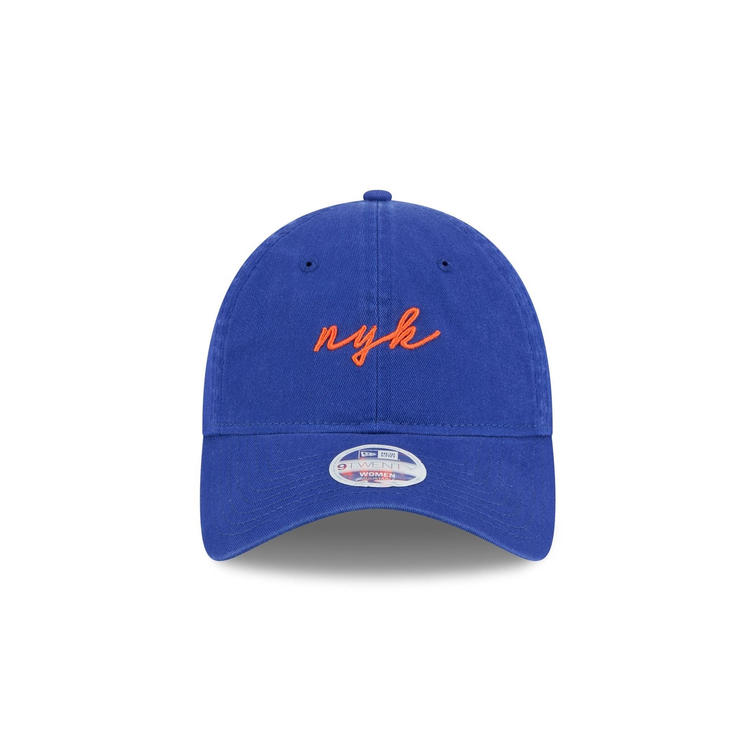 New York Knicks Women's Script 9TWENTY Adjustable Hat