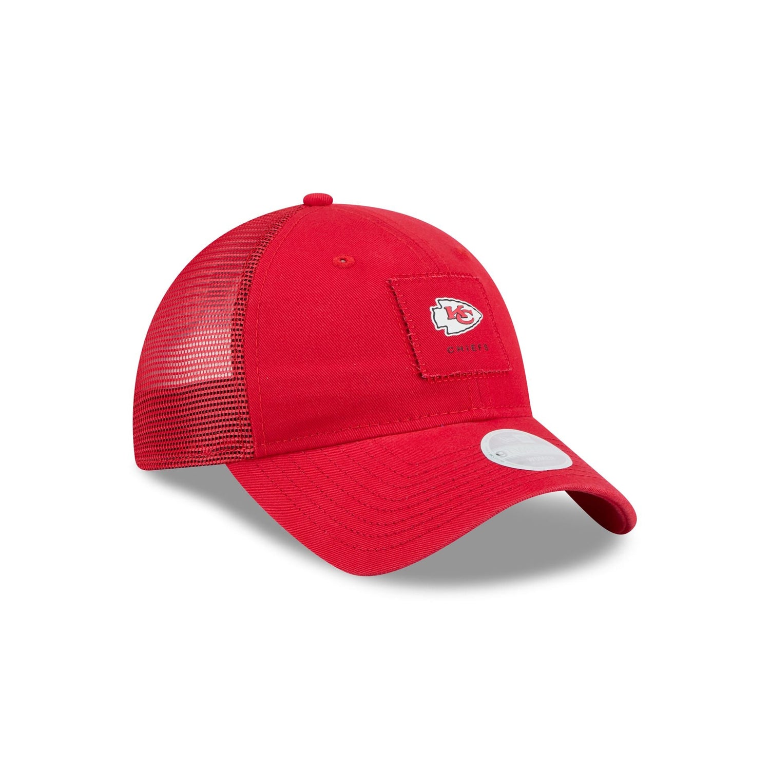 Kansas City Chiefs Women's Square Stitch 9TWENTY Trucker Hat