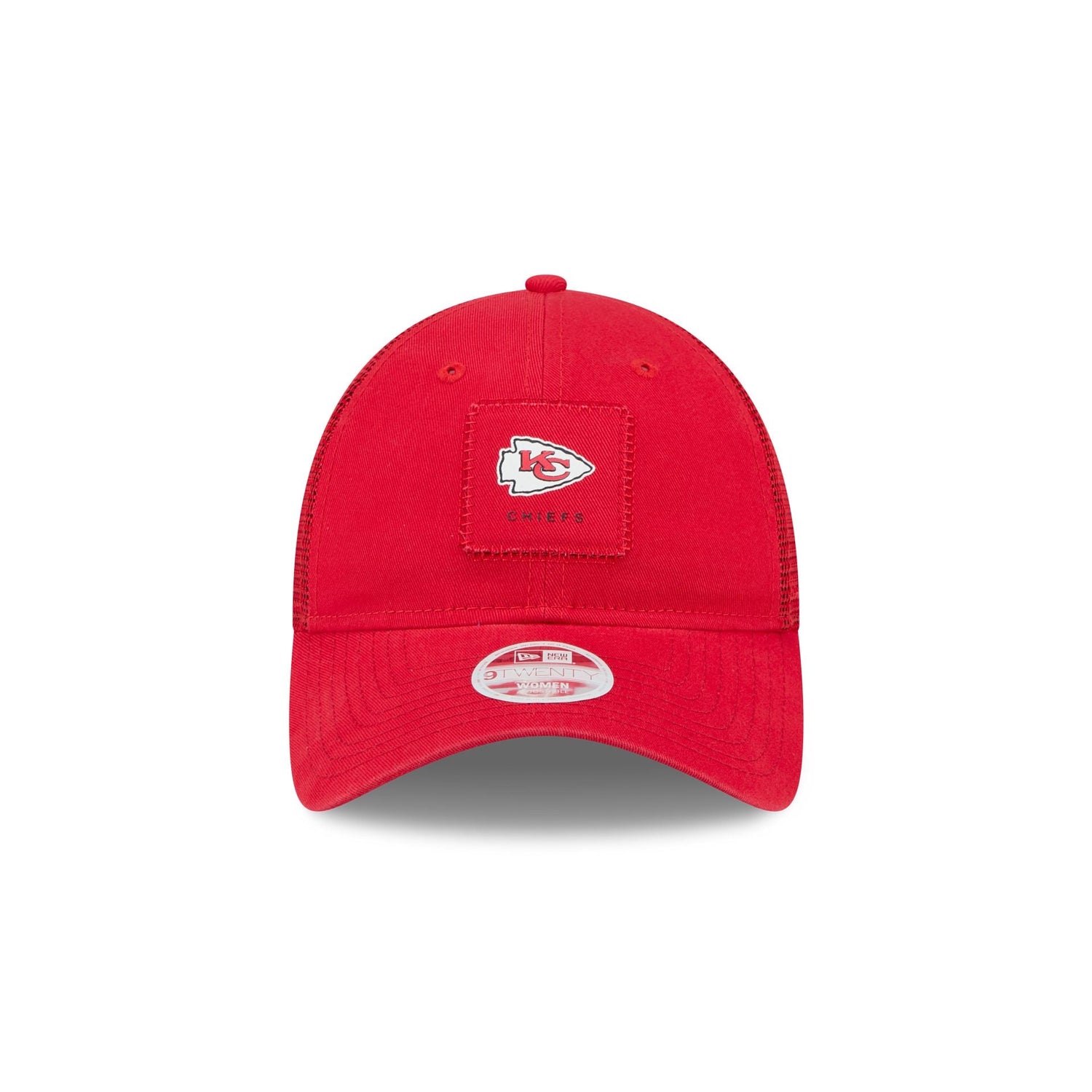 Kansas City Chiefs Women's Square Stitch 9TWENTY Trucker Hat