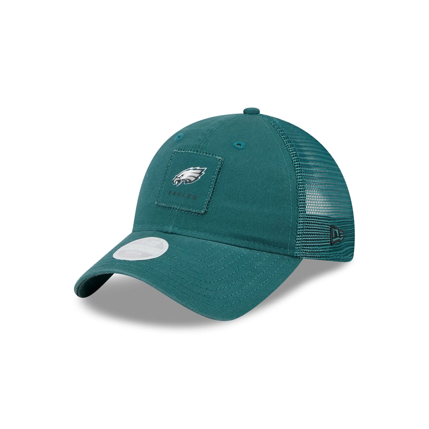 Philadelphia Eagles Women's Square Stitch 9TWENTY Trucker Hat
