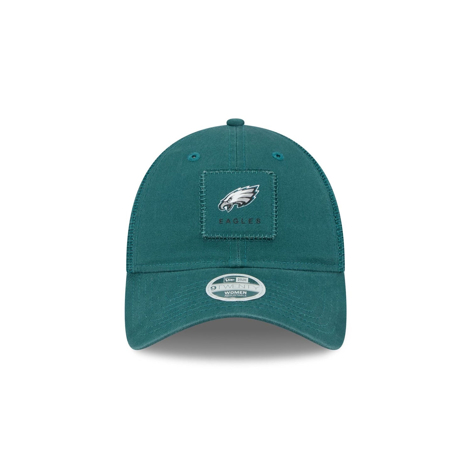 Philadelphia Eagles Women's Square Stitch 9TWENTY Trucker Hat