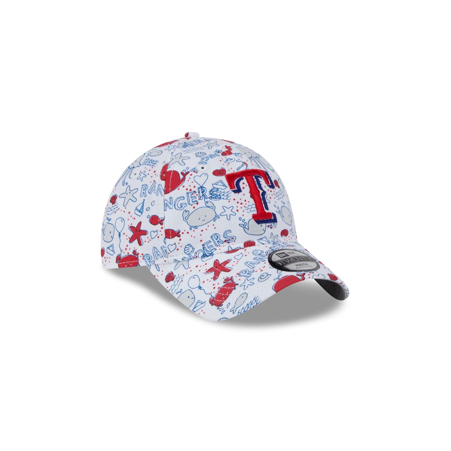 Texas Rangers Kids Ocean 9TWENTY Adjustable Hat