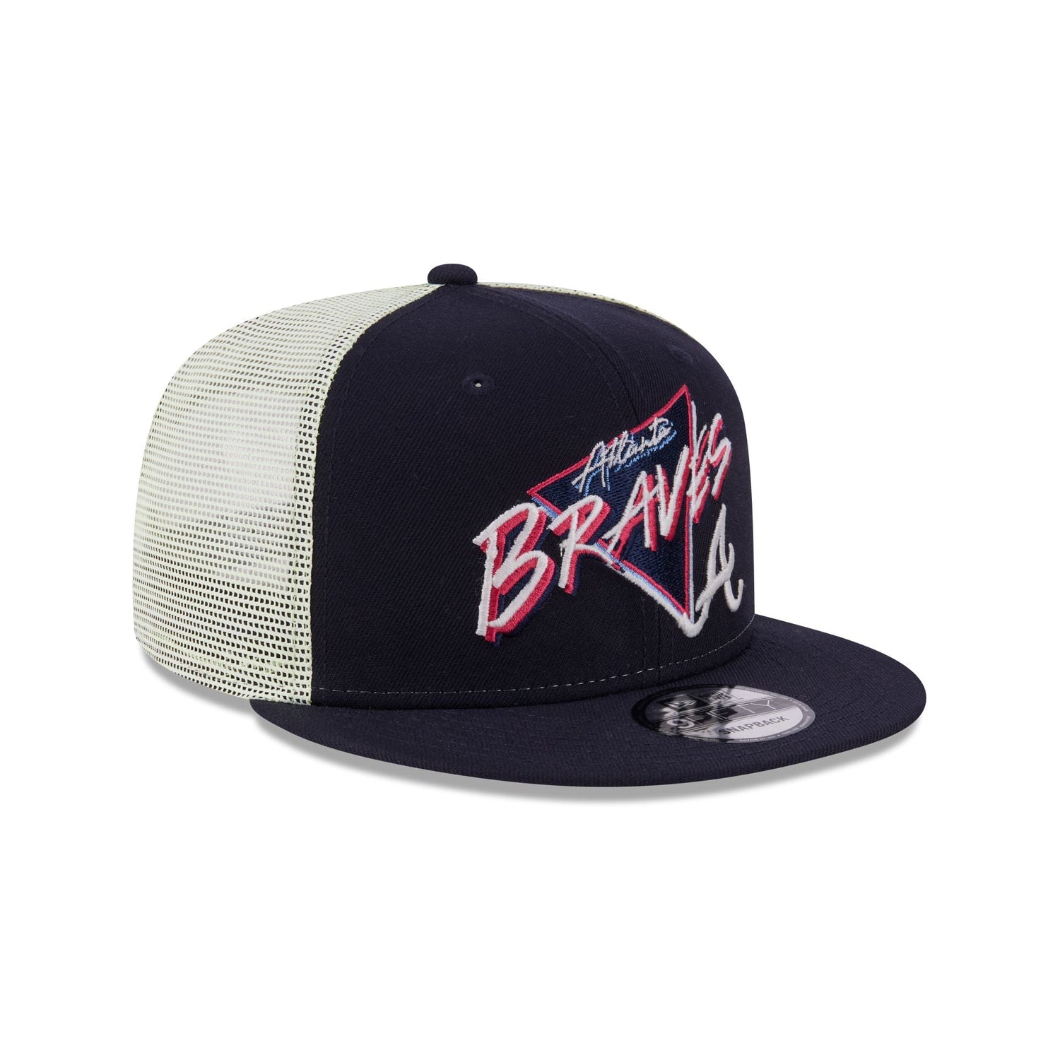 Atlanta Braves Glow-In-The-Dark 9FIFTY Trucker Hat
