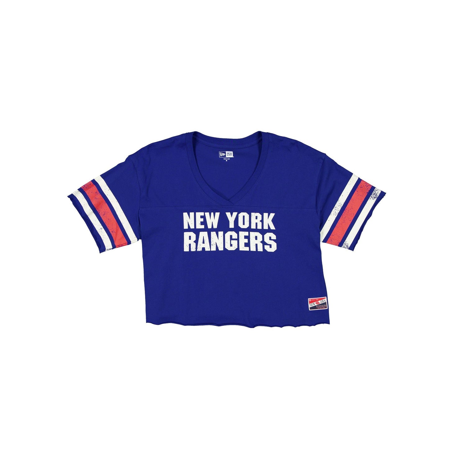 New York Rangers Throwback Cropped Women's T-Shirt