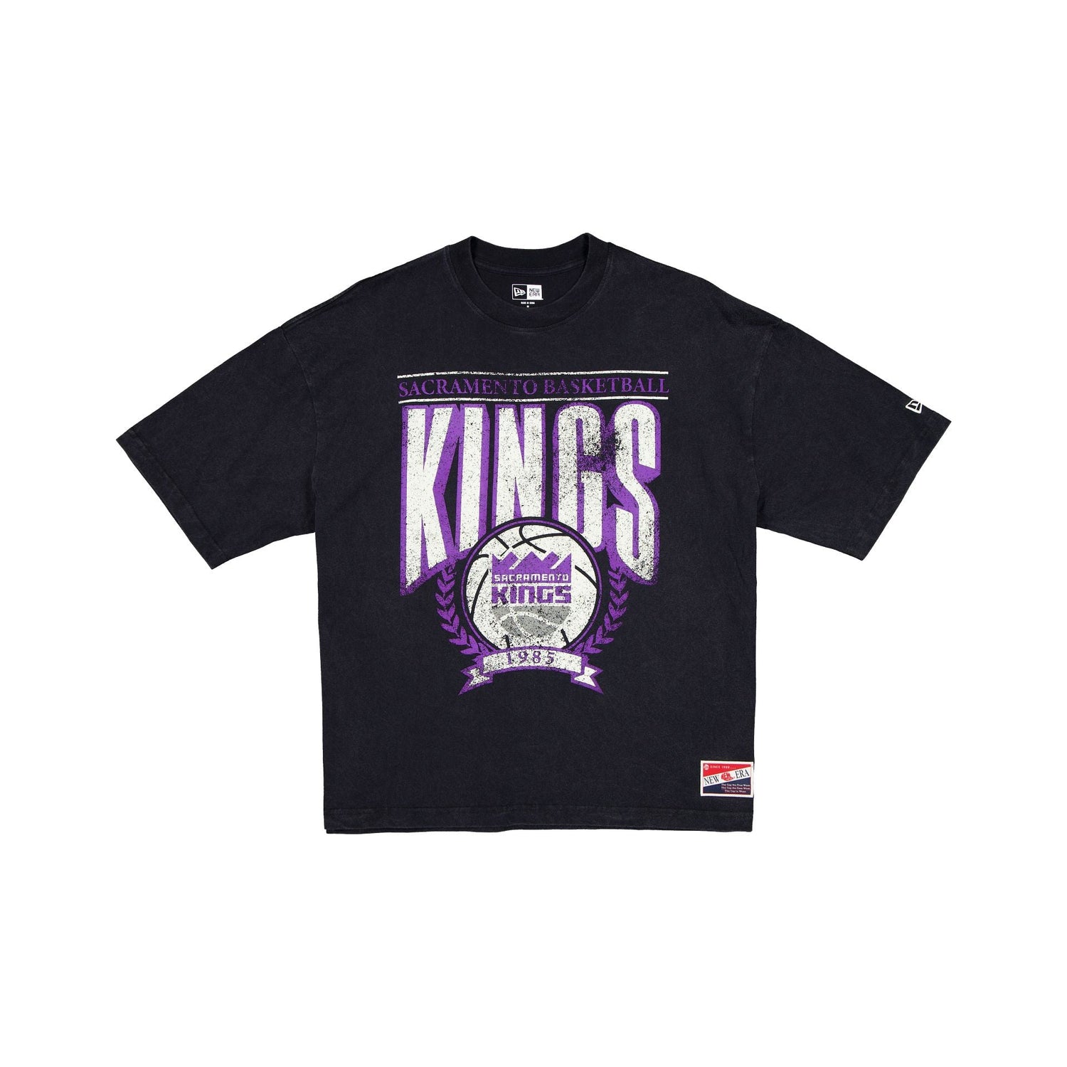 Sacramento Kings Throwback Boxy T-Shirt