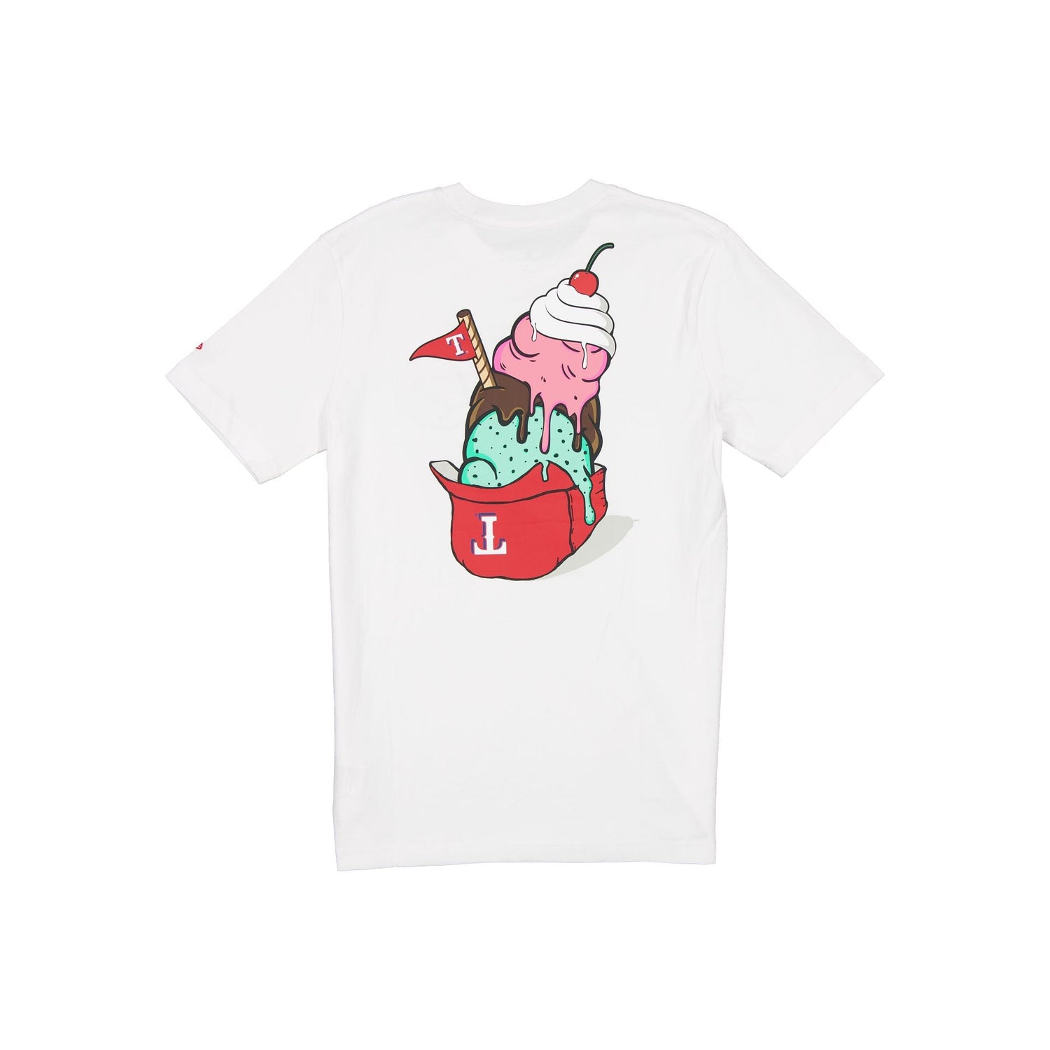 Texas Rangers Game Day Ice Cream T-Shirt