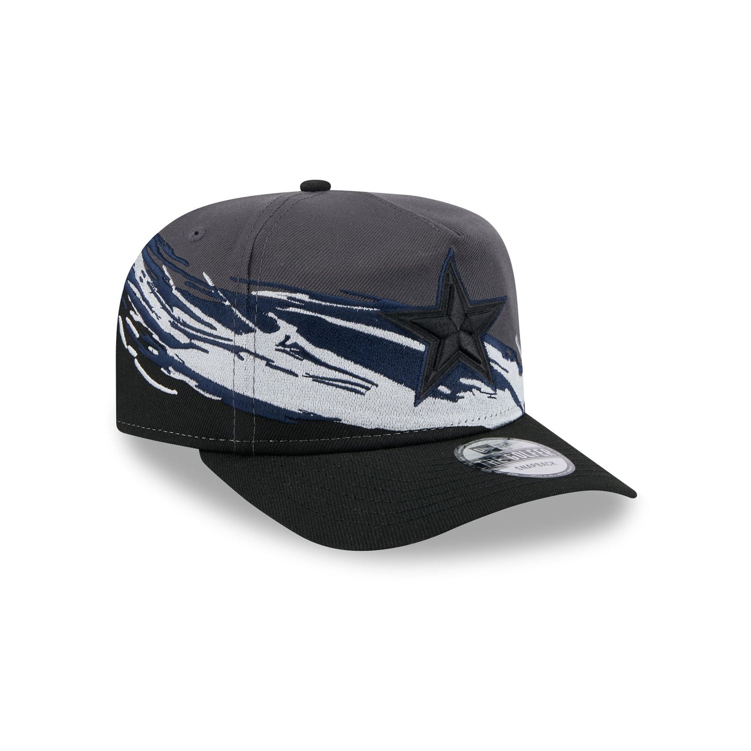 Dallas Cowboys Graphite Brushstroke Golfer Hat