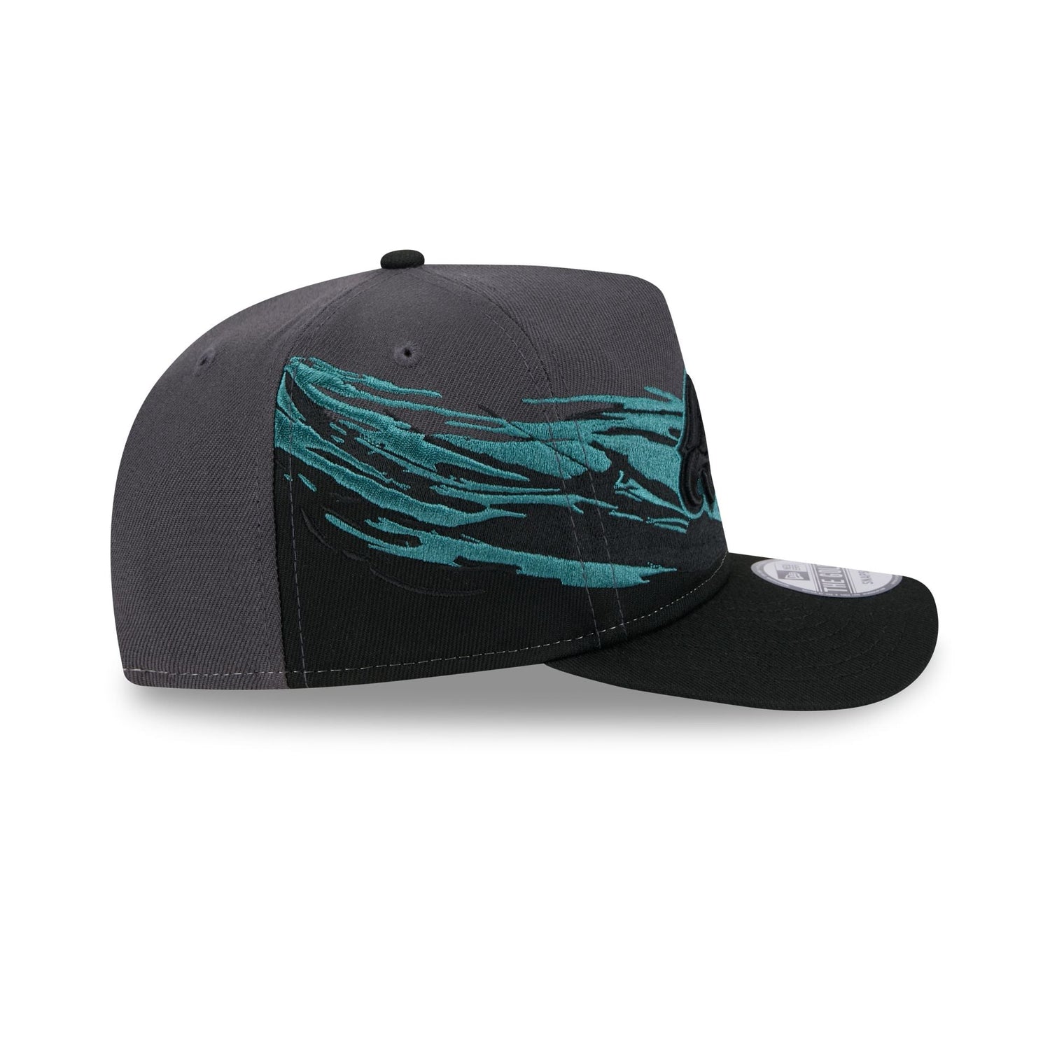 Philadelphia Eagles Graphite Brushstroke Golfer Hat