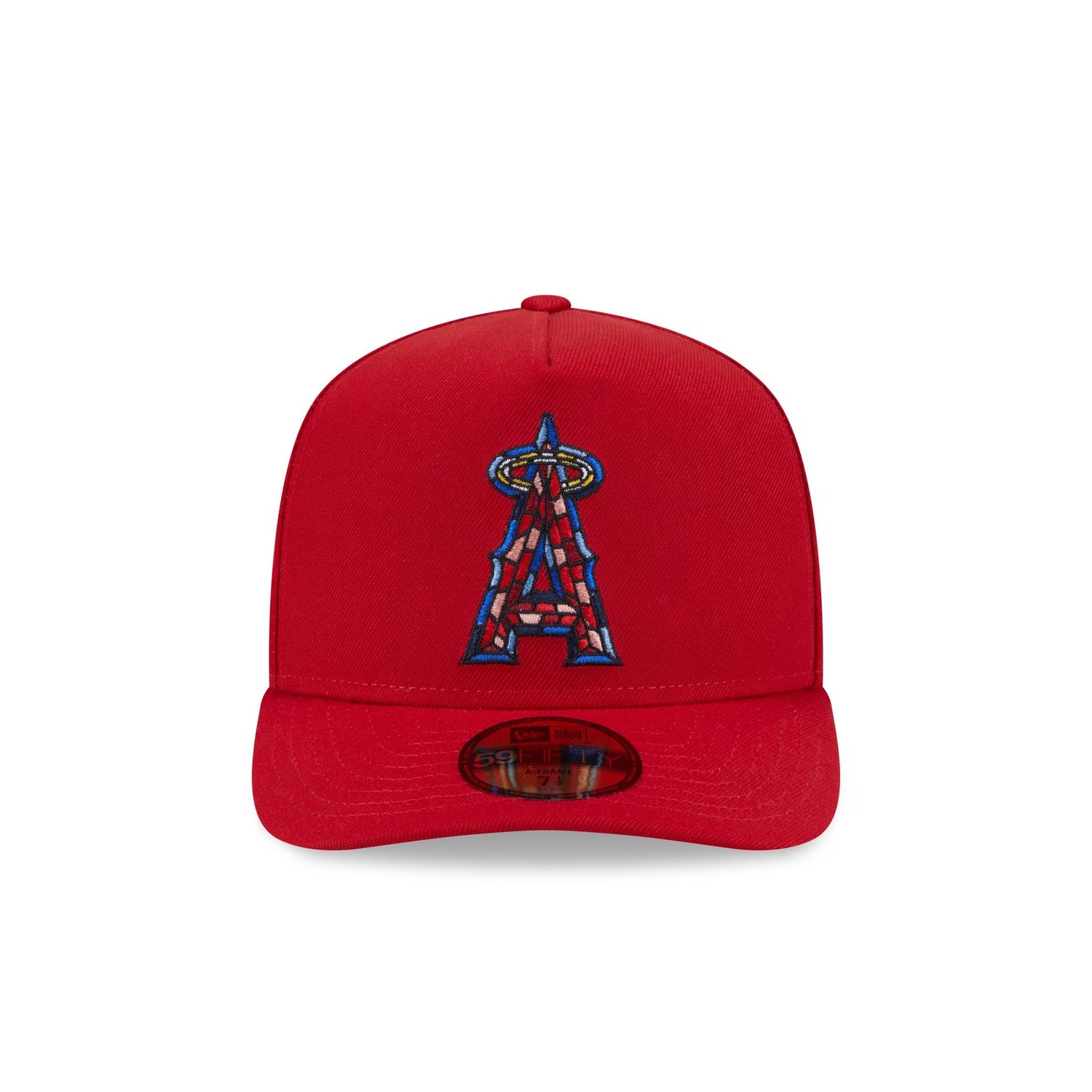 Los Angeles Angels Stained Glass 59FIFTY A-Frame Fitted Hat