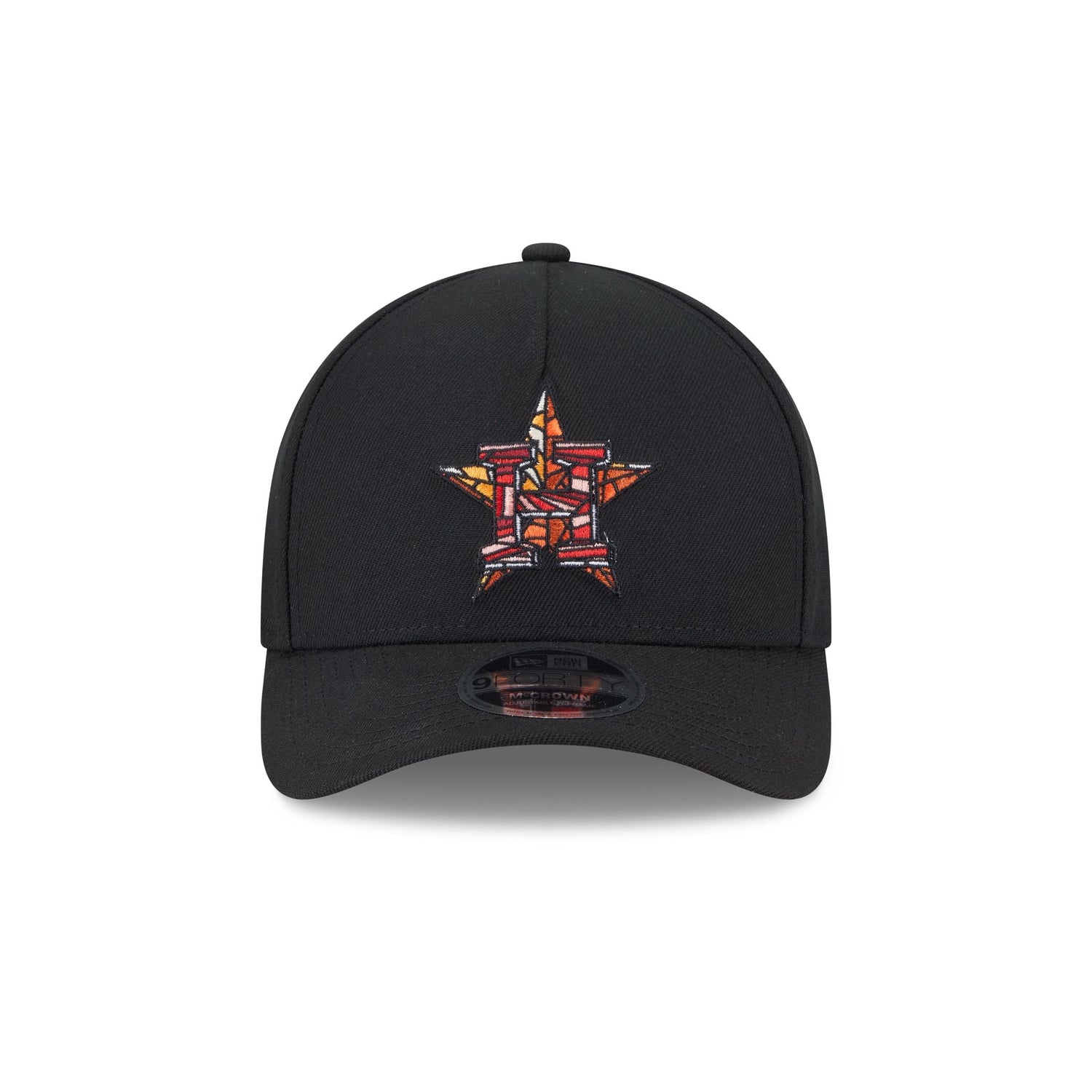 Houston Astros Stained Glass 9FORTY M-Crown A-Frame Snapback Hat