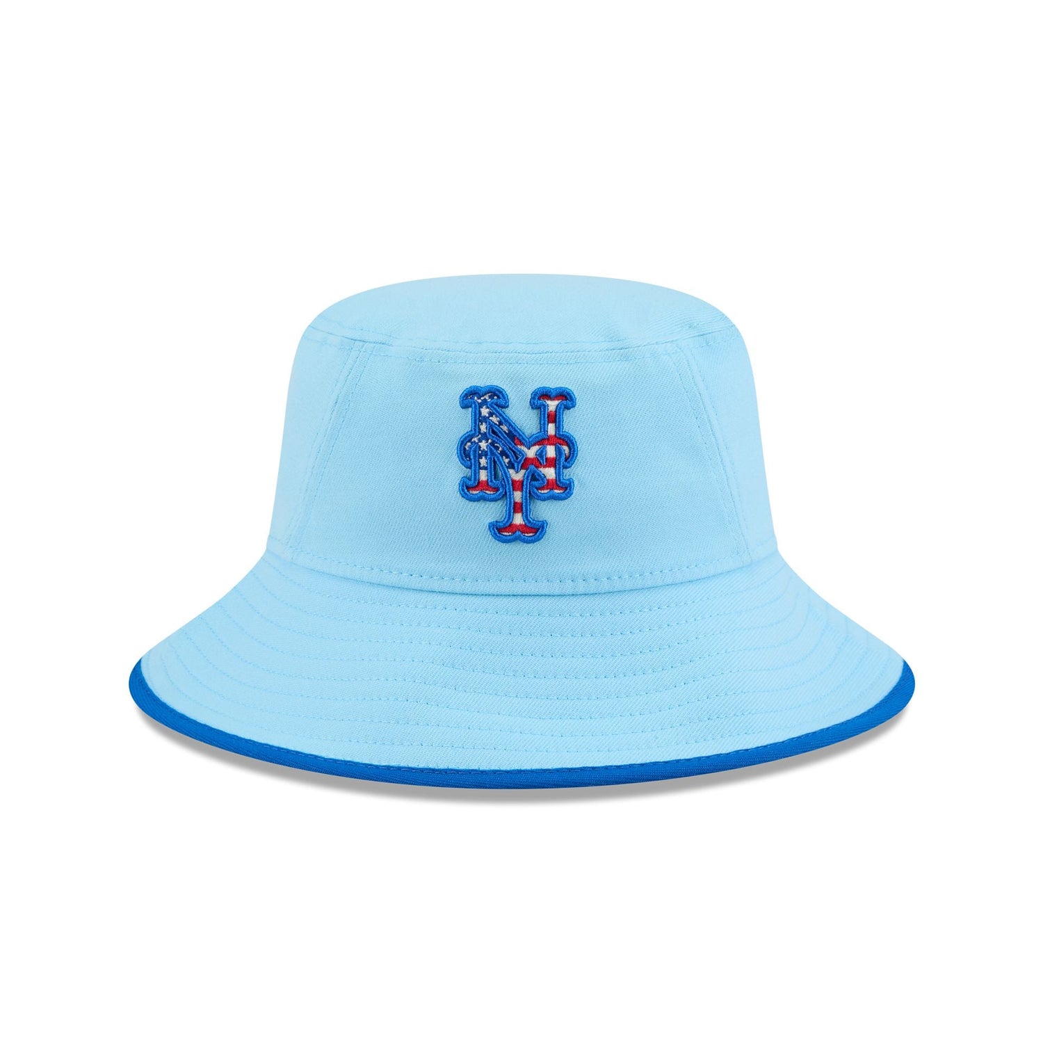 New York Mets Independence Day 2025 Stretch Bucket Hat