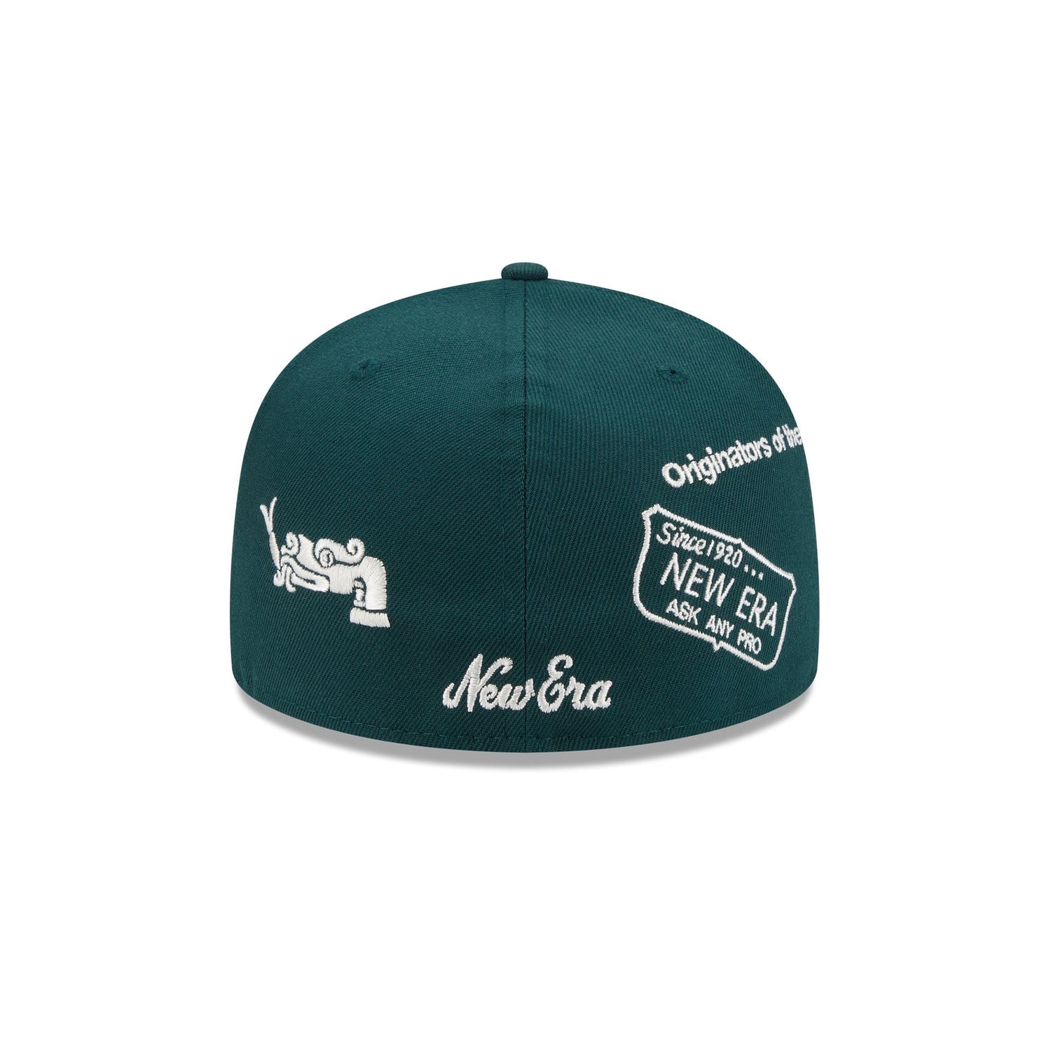 Mexico Baseball New Era Anniversary Logos Green 59FIFTY Fitted Hat