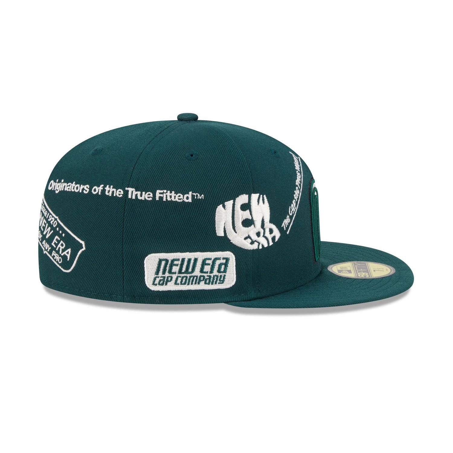 Mexico Baseball New Era Anniversary Logos Green 59FIFTY Fitted Hat