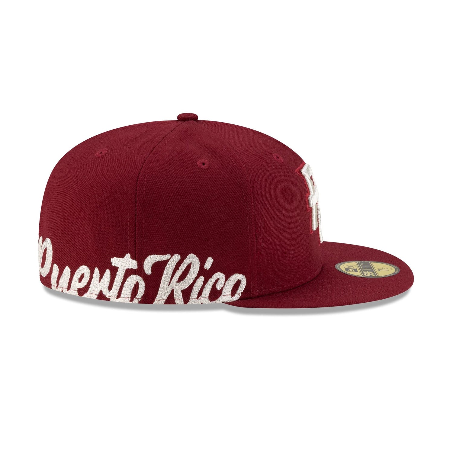 Puerto Rico Maroon 59FIFTY Fitted Hat