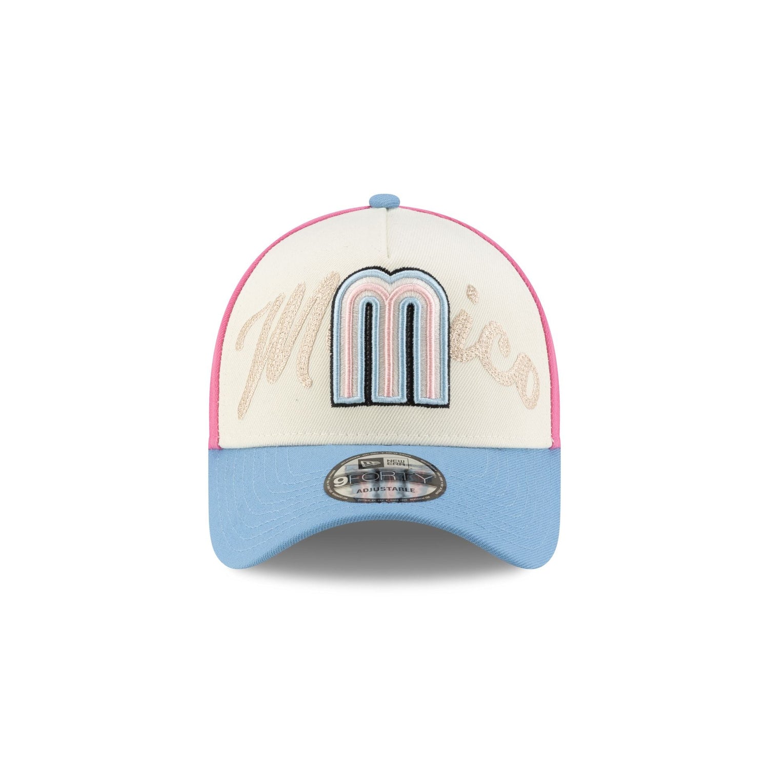 Mexico Baseball Pink 9FORTY A-Frame Snapback Hat