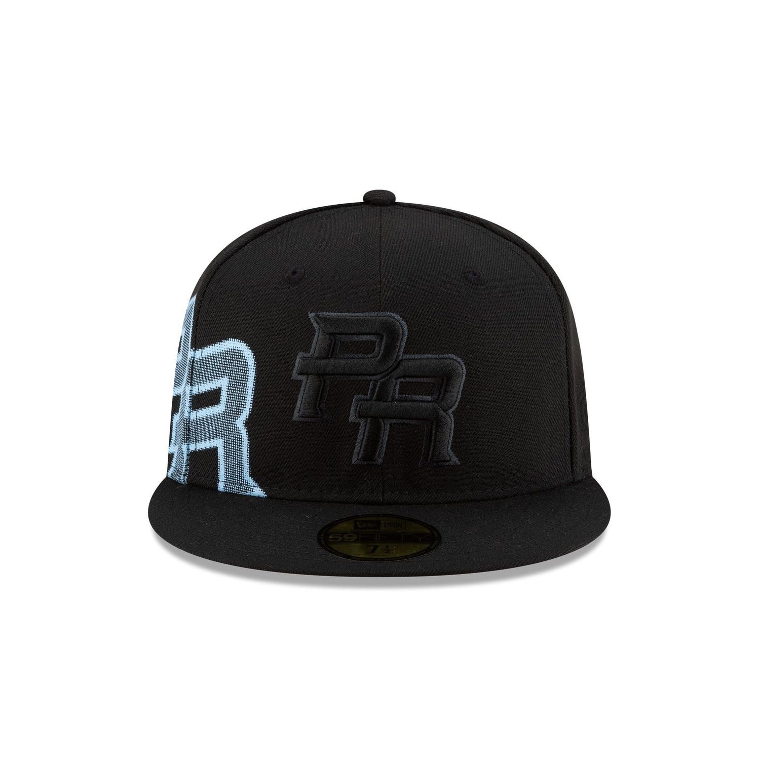 Puerto Rico Black on Black 59FIFTY Fitted Hat