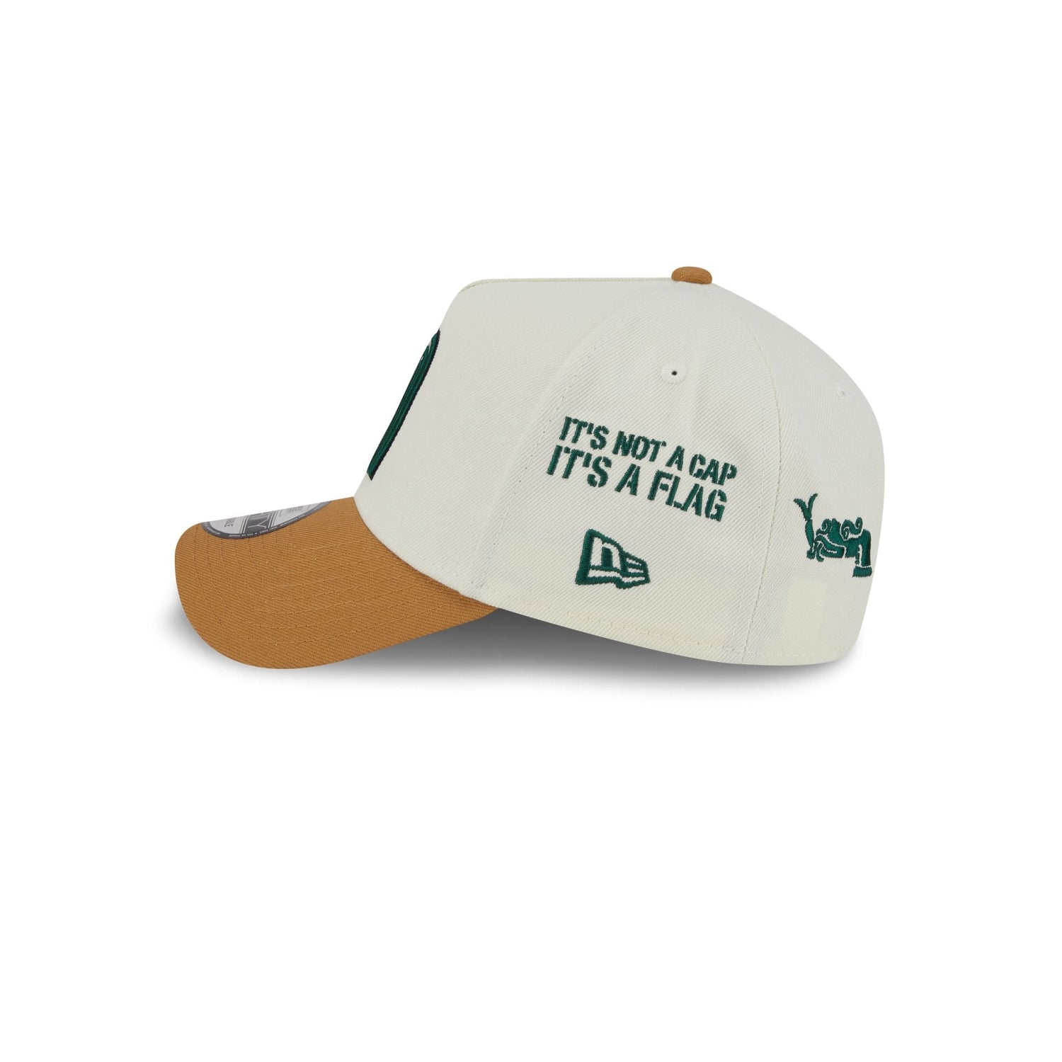 Mexico Baseball New Era Anniversary Logos White 9FORTY M-Crown A-Frame Snapback Hat