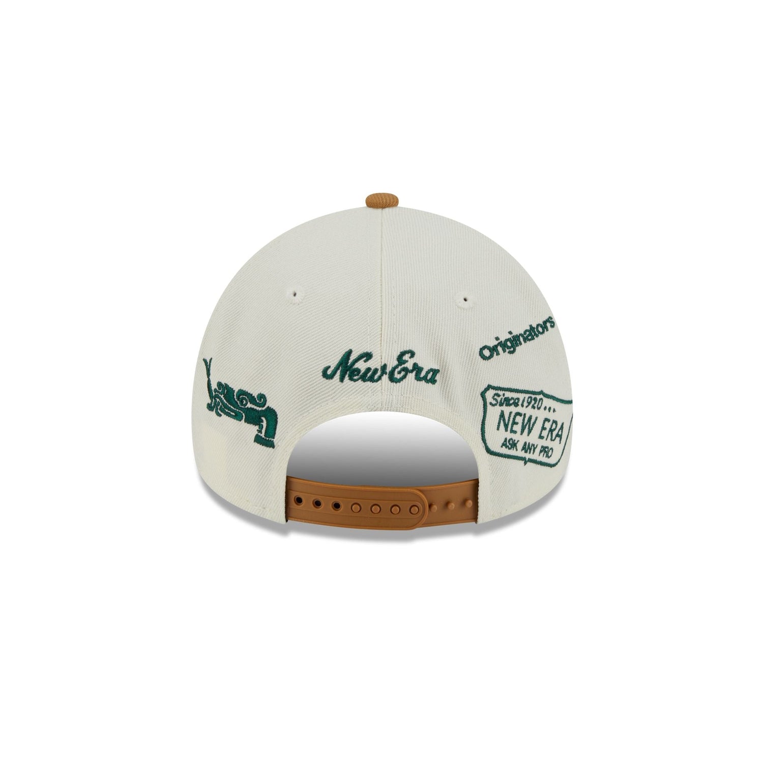 Mexico Baseball New Era Anniversary Logos White 9FORTY M-Crown A-Frame Snapback Hat