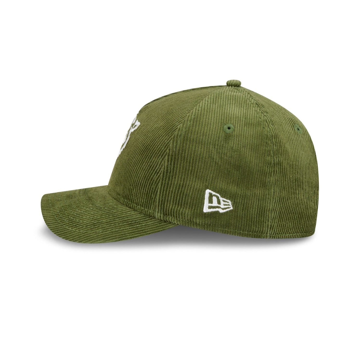 Club Tigres UANL Olive Corduroy 9FORTY M-Crown Snapback Hat