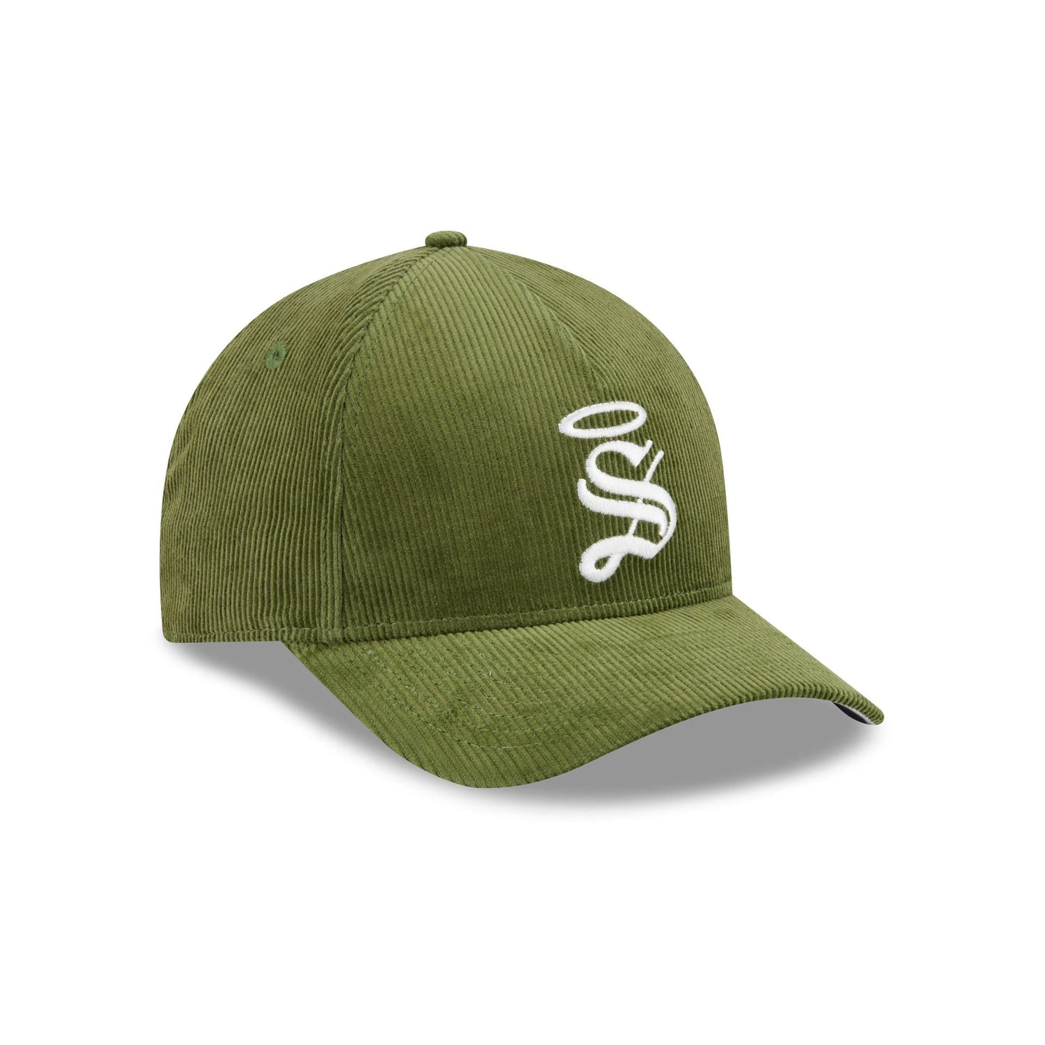Santos Laguna Olive Corduroy 9FORTY M-Crown Snapback Hat