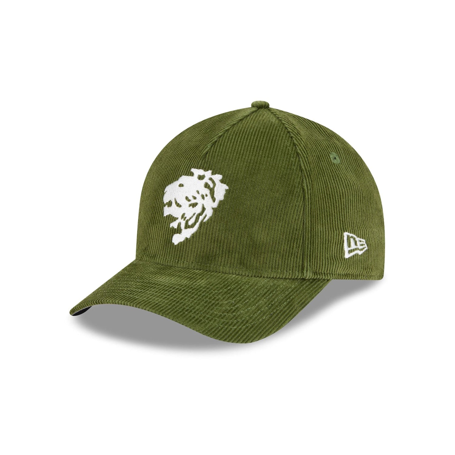 Club León Olive Corduroy 9FORTY M-Crown Snapback Hat