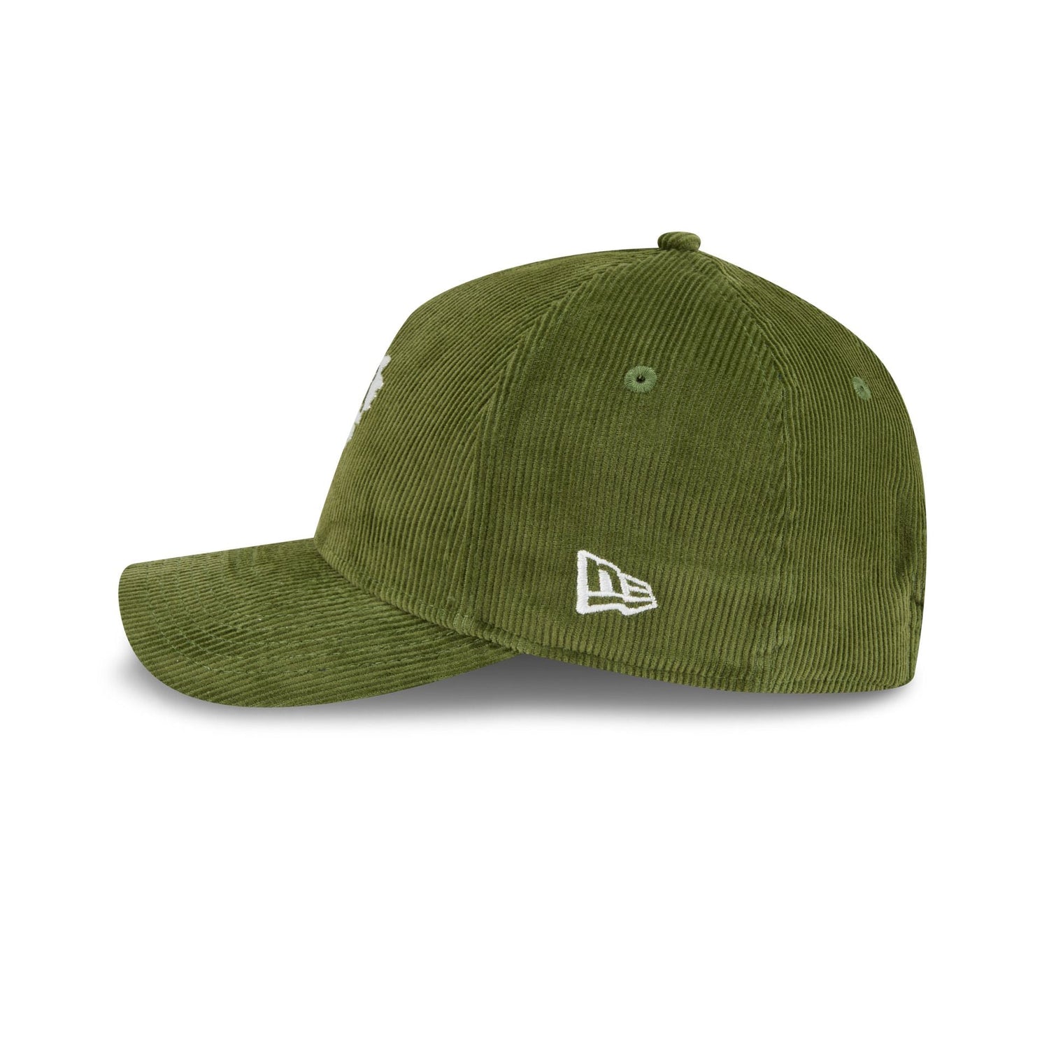 Club León Olive Corduroy 9FORTY M-Crown Snapback Hat