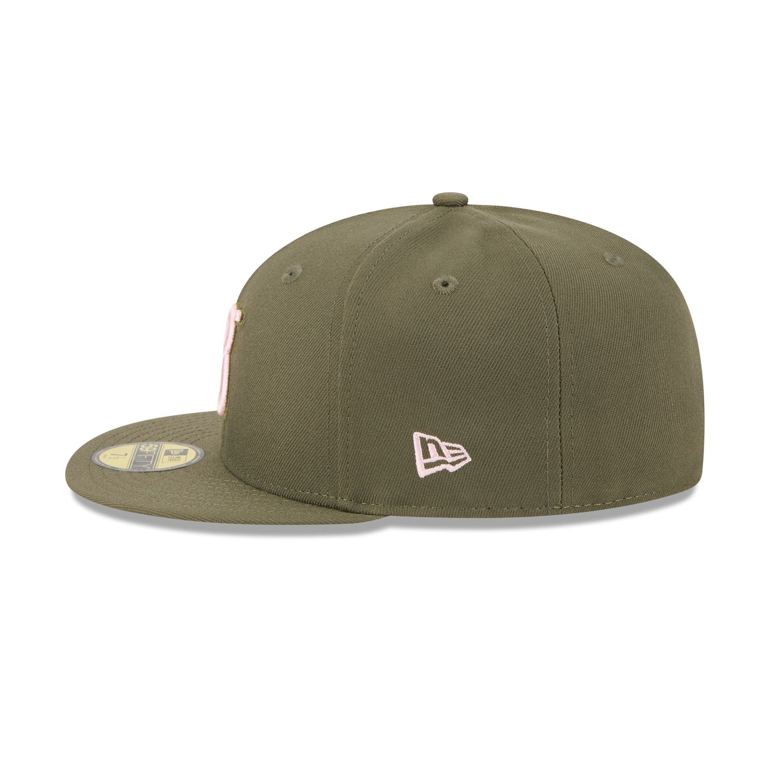 Bravos de León Olive 59FIFTY Fitted Hat