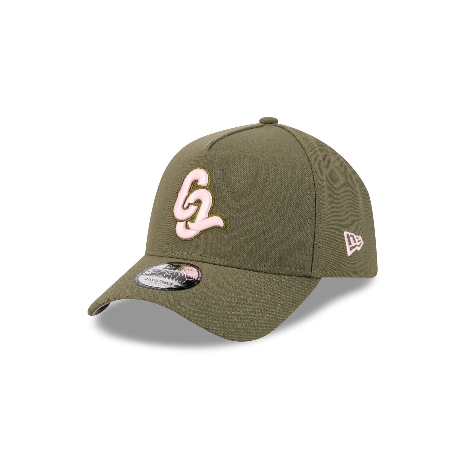 Conspiradores de Querétaro Olive 9FORTY A-Frame Snapback Hat