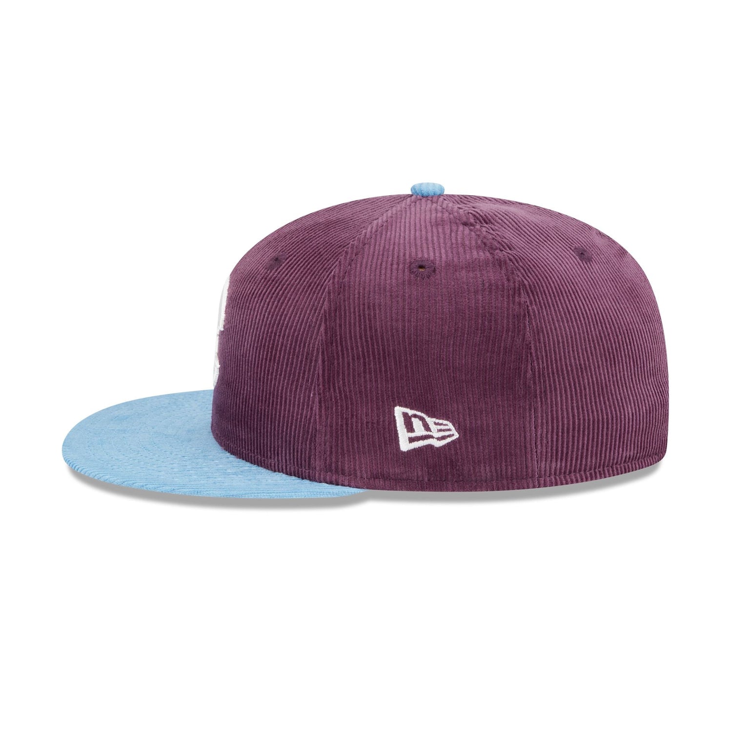Deportivo Toluca FC Plum Corduroy 59FIFTY Fitted Hat