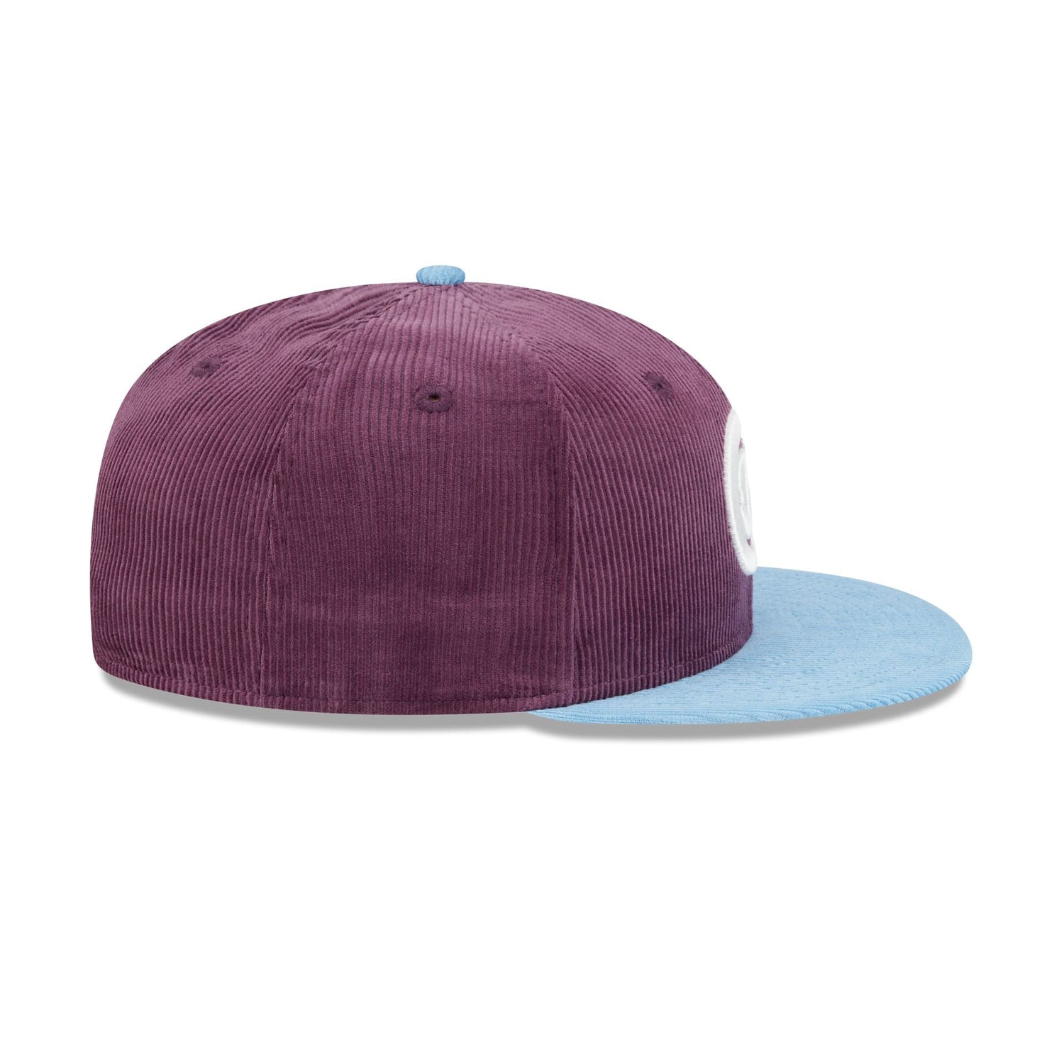 Deportivo Toluca FC Plum Corduroy 59FIFTY Fitted Hat