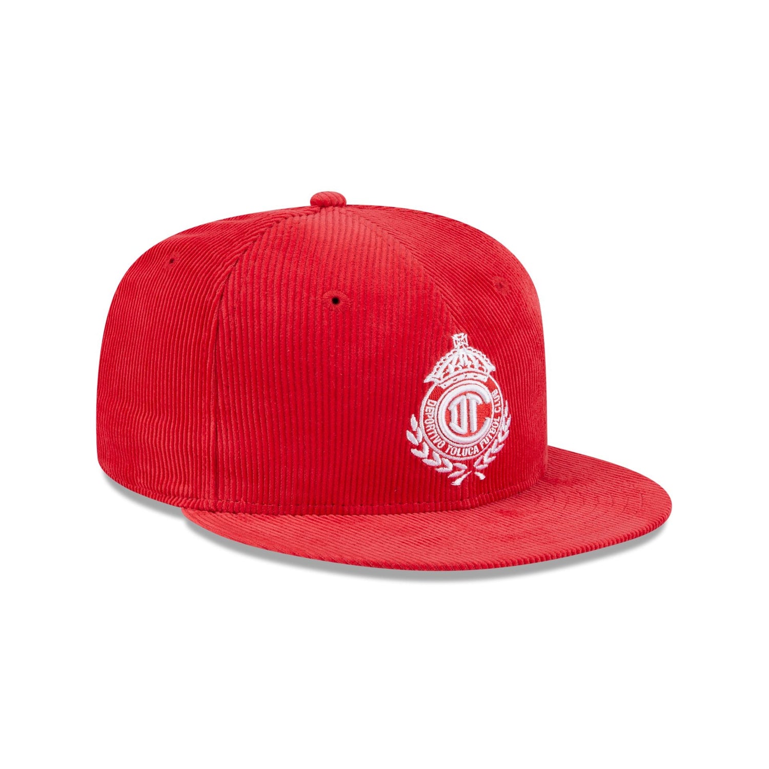 Deportivo Toluca FC Corduroy 59FIFTY Fitted Hat