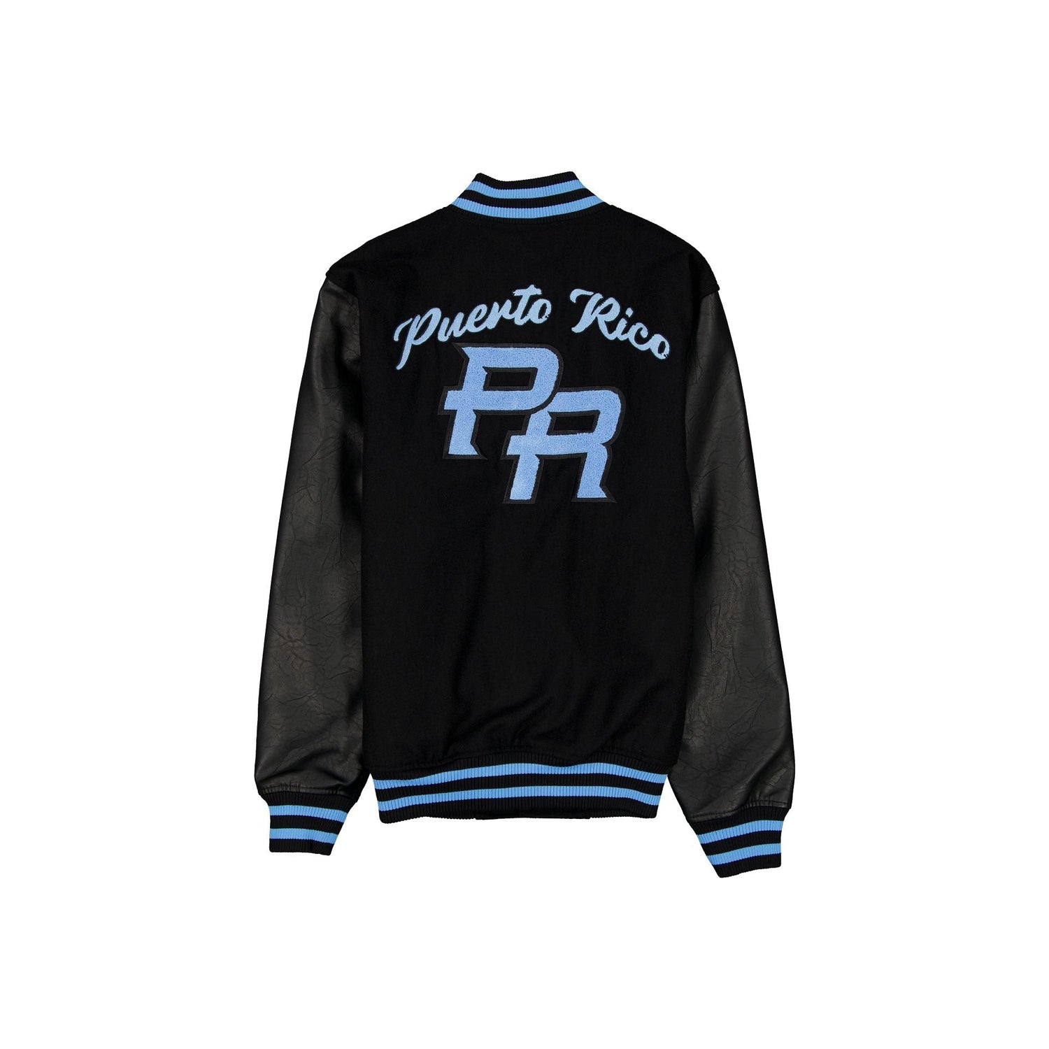 Puerto Rico Black Bomber Jacket