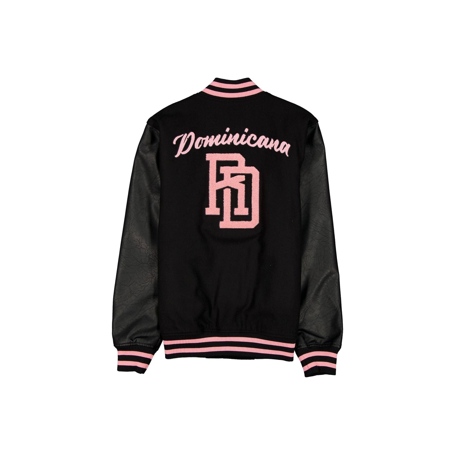 Dominican Republic Black Bomber Jacket