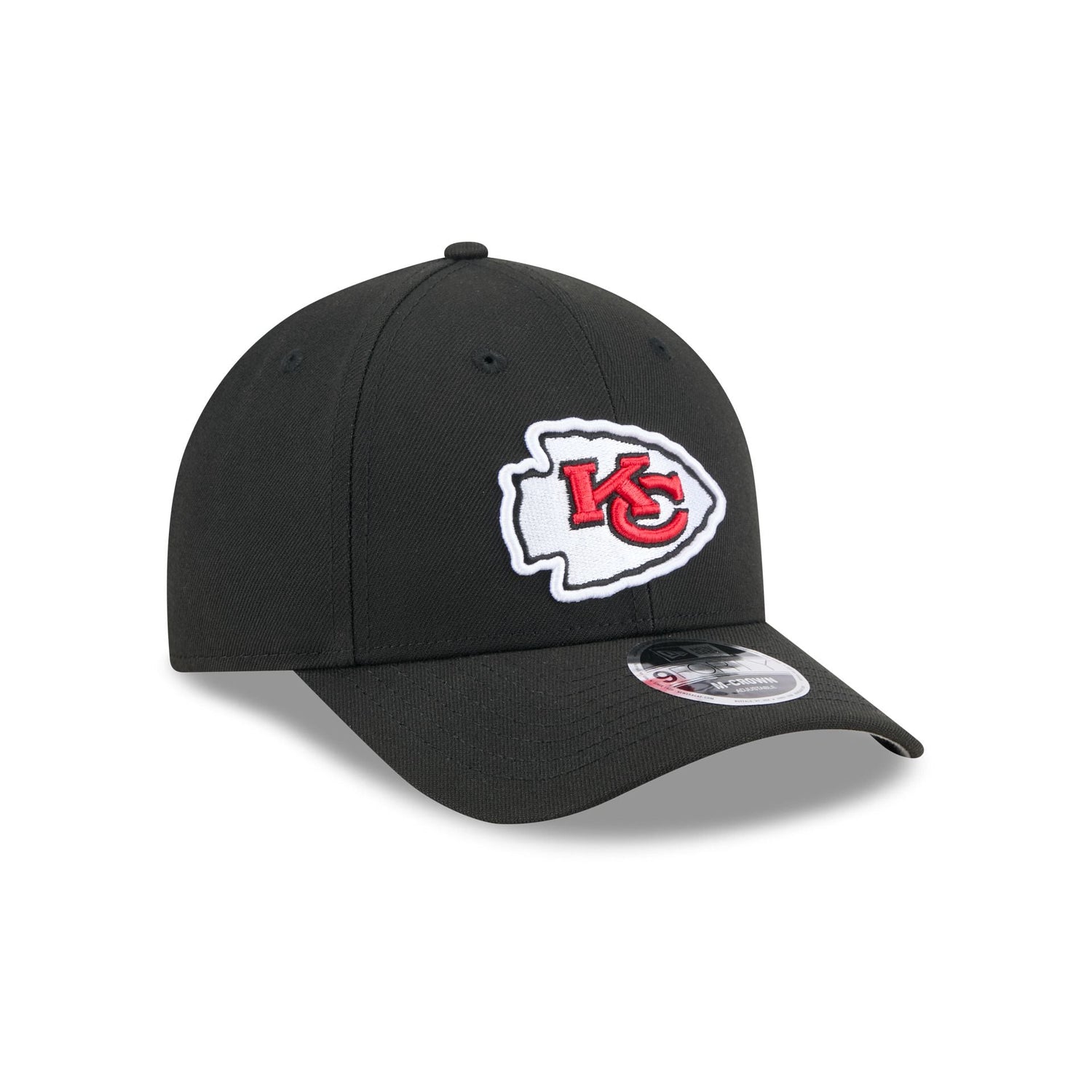 Kansas City Chiefs Team Black 9FORTY M-Crown Snapback Hat