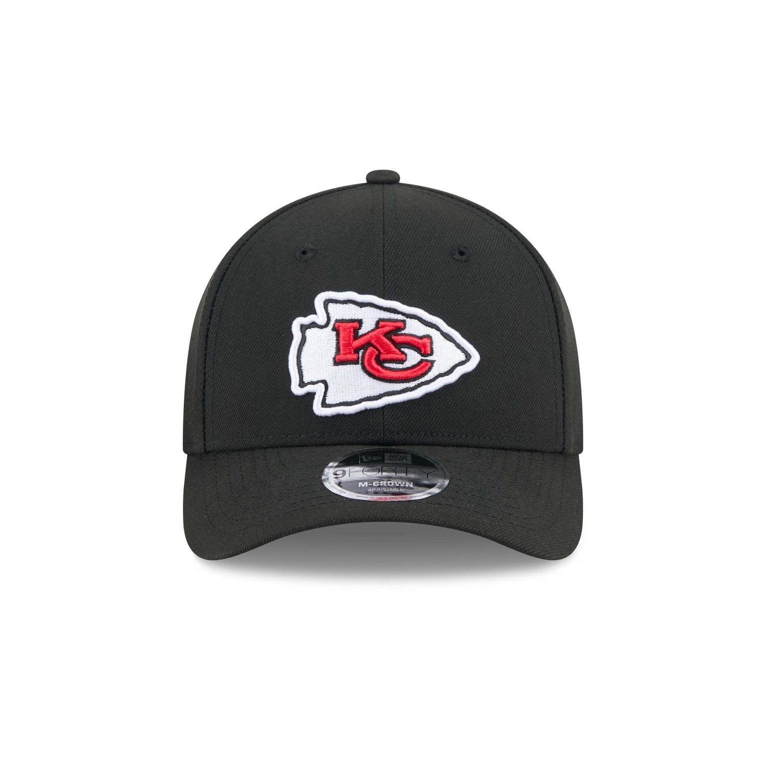 Kansas City Chiefs Team Black 9FORTY M-Crown Snapback Hat