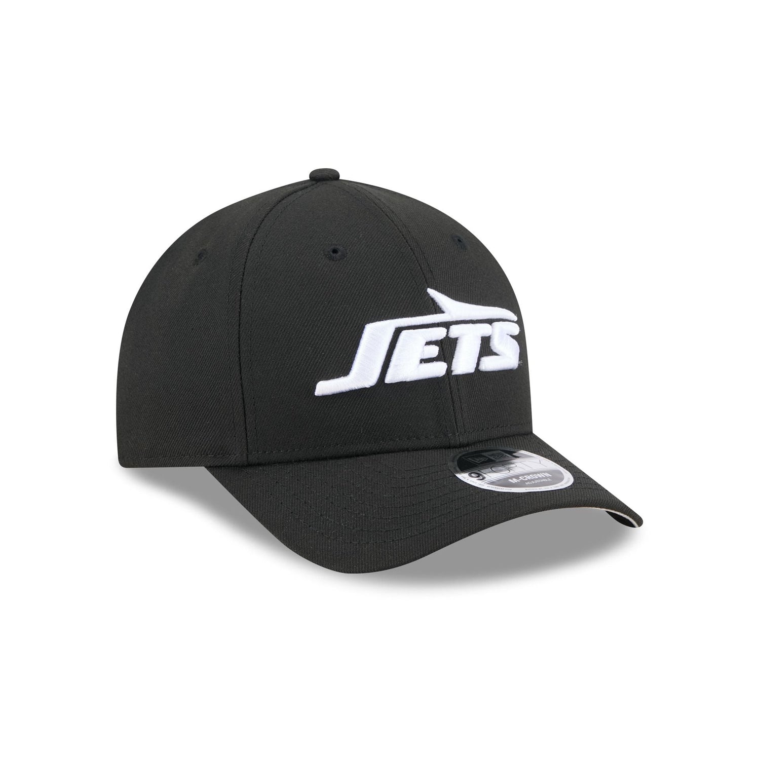 New York Jets Team Black 9FORTY M-Crown Snapback Hat