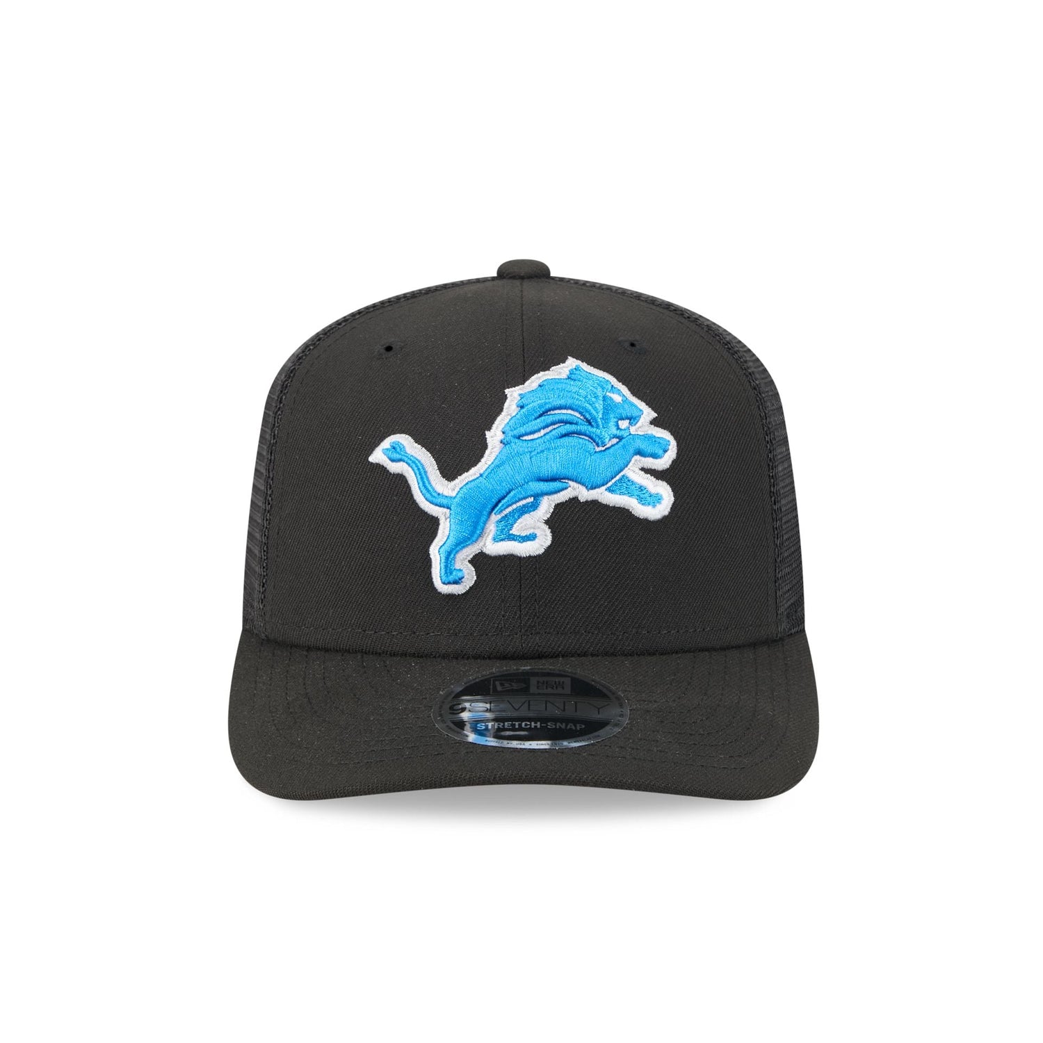 Detroit Lions Team Black 9SEVENTY Trucker Hat