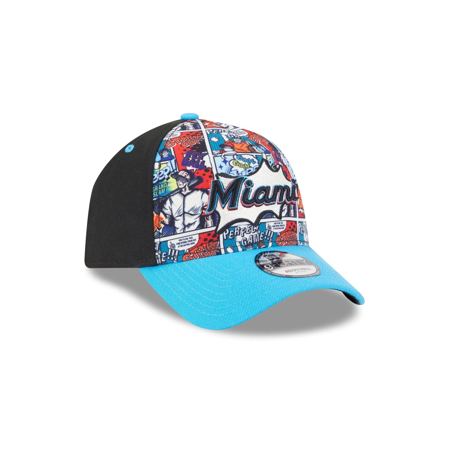 Miami Marlins Diamond Hero Edition 9FORTY A-Frame Snapback Hat