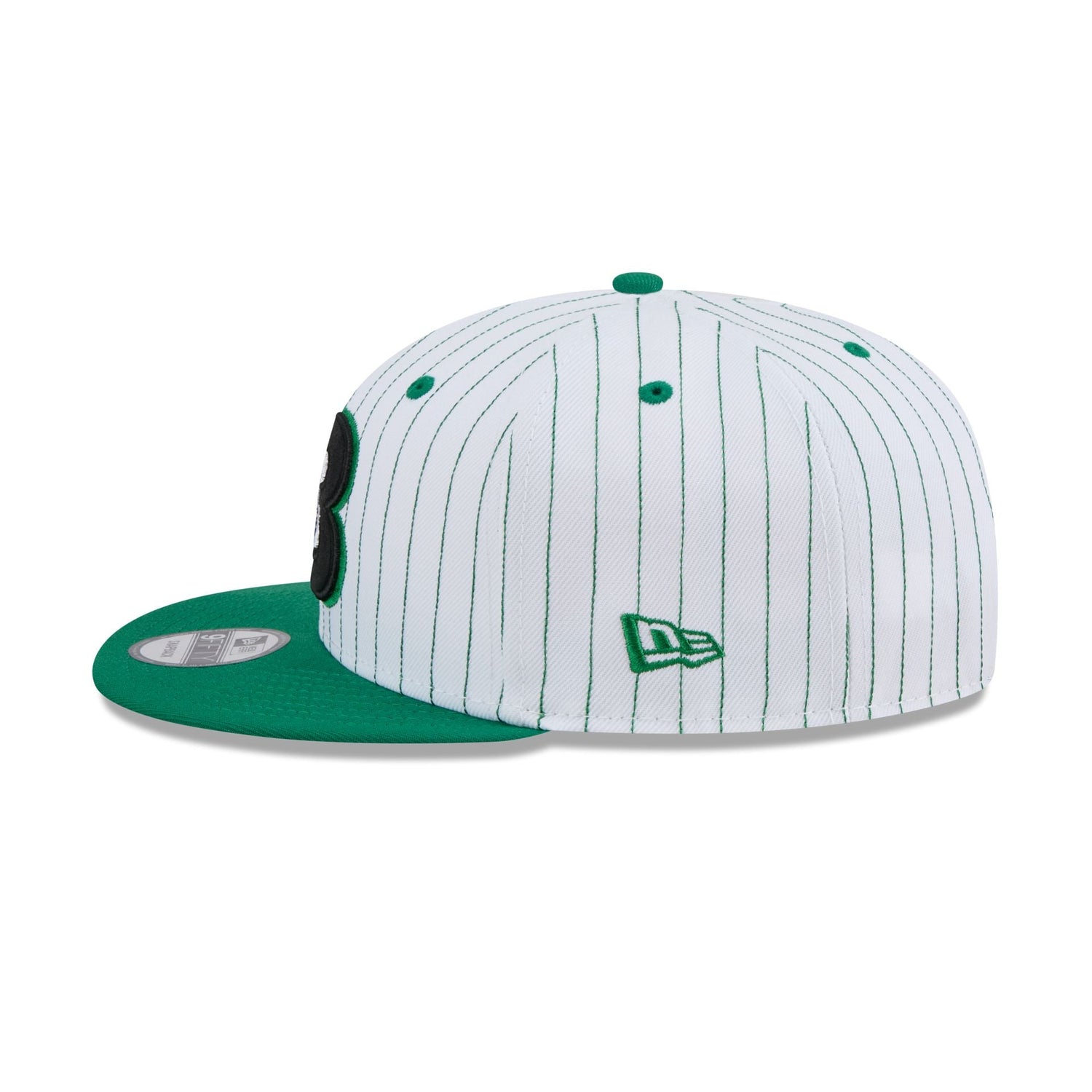 Boston Celtics Deceptor Pinstripe 9FIFTY Snapback Hat