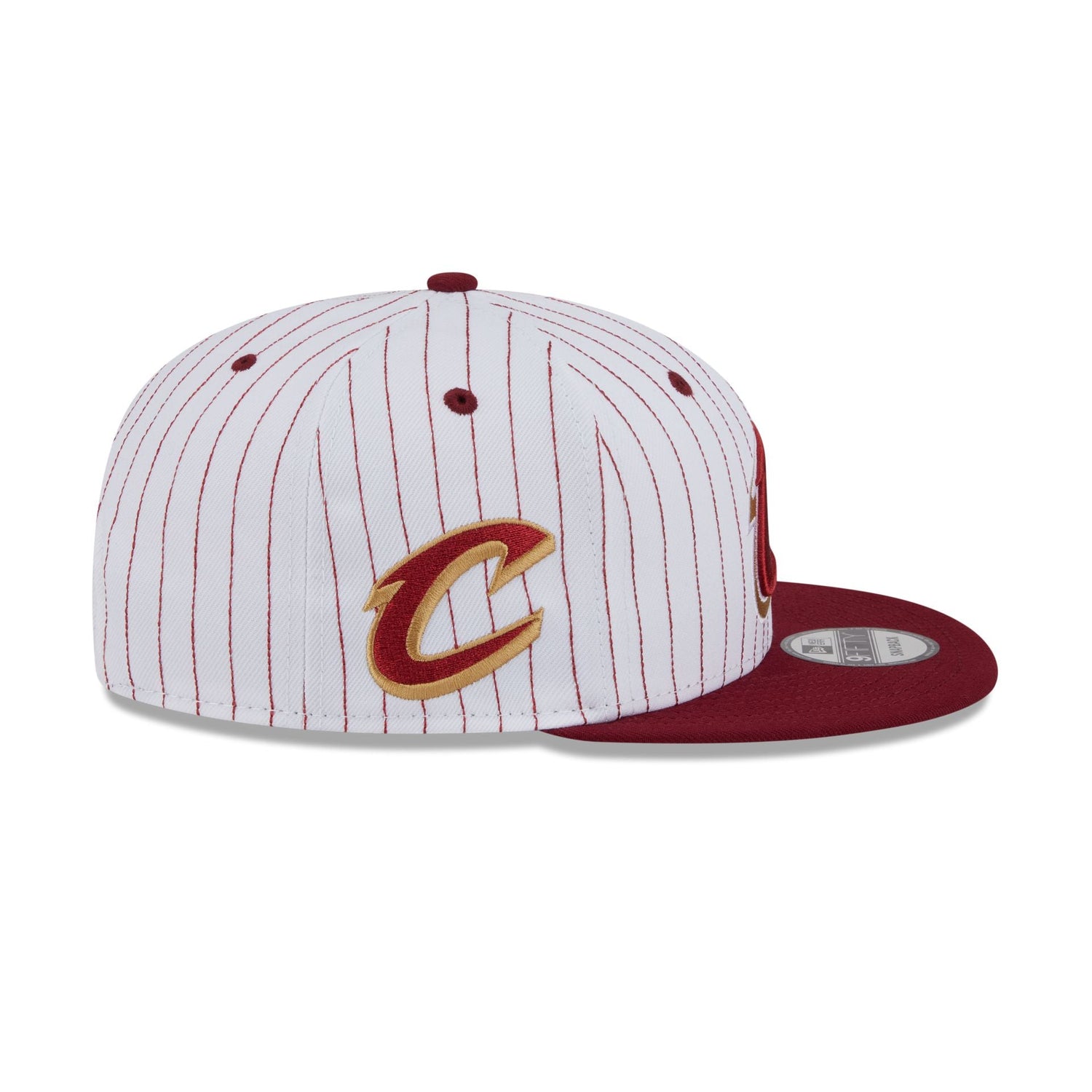 Cleveland Cavaliers Deceptor Pinstripe 9FIFTY Snapback Hat