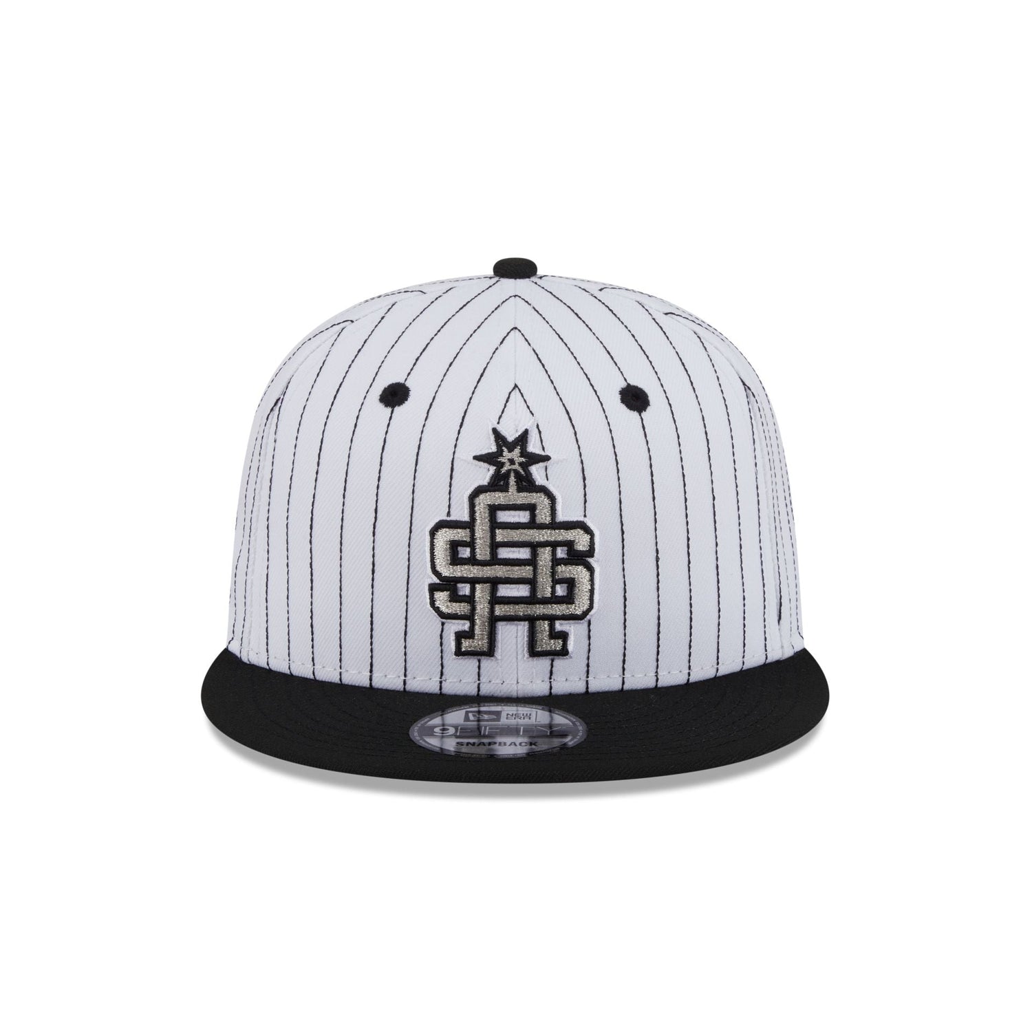 San Antonio Spurs Deceptor Pinstripe 9FIFTY Snapback Hat