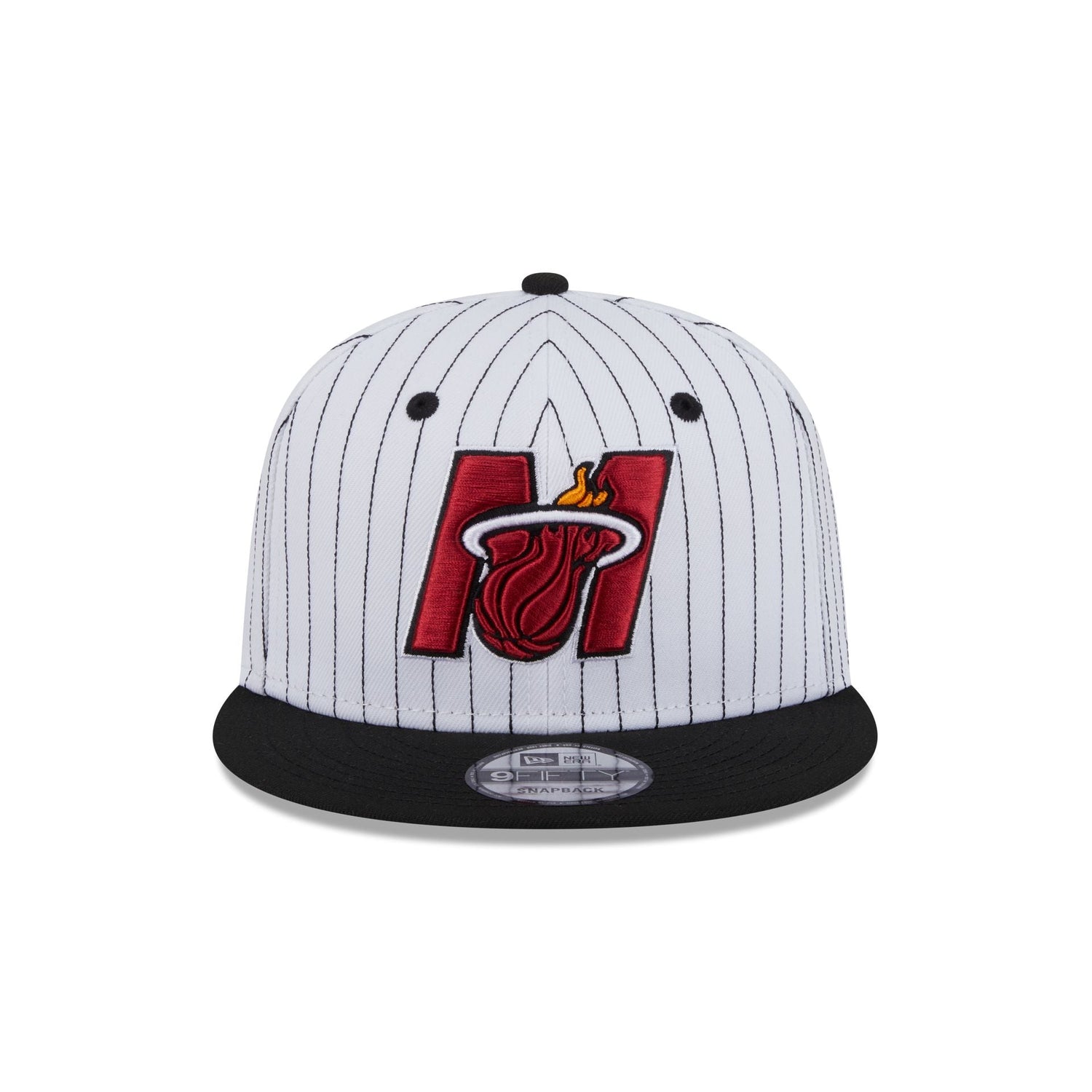 Miami Heat Deceptor Pinstripe 9FIFTY Snapback Hat