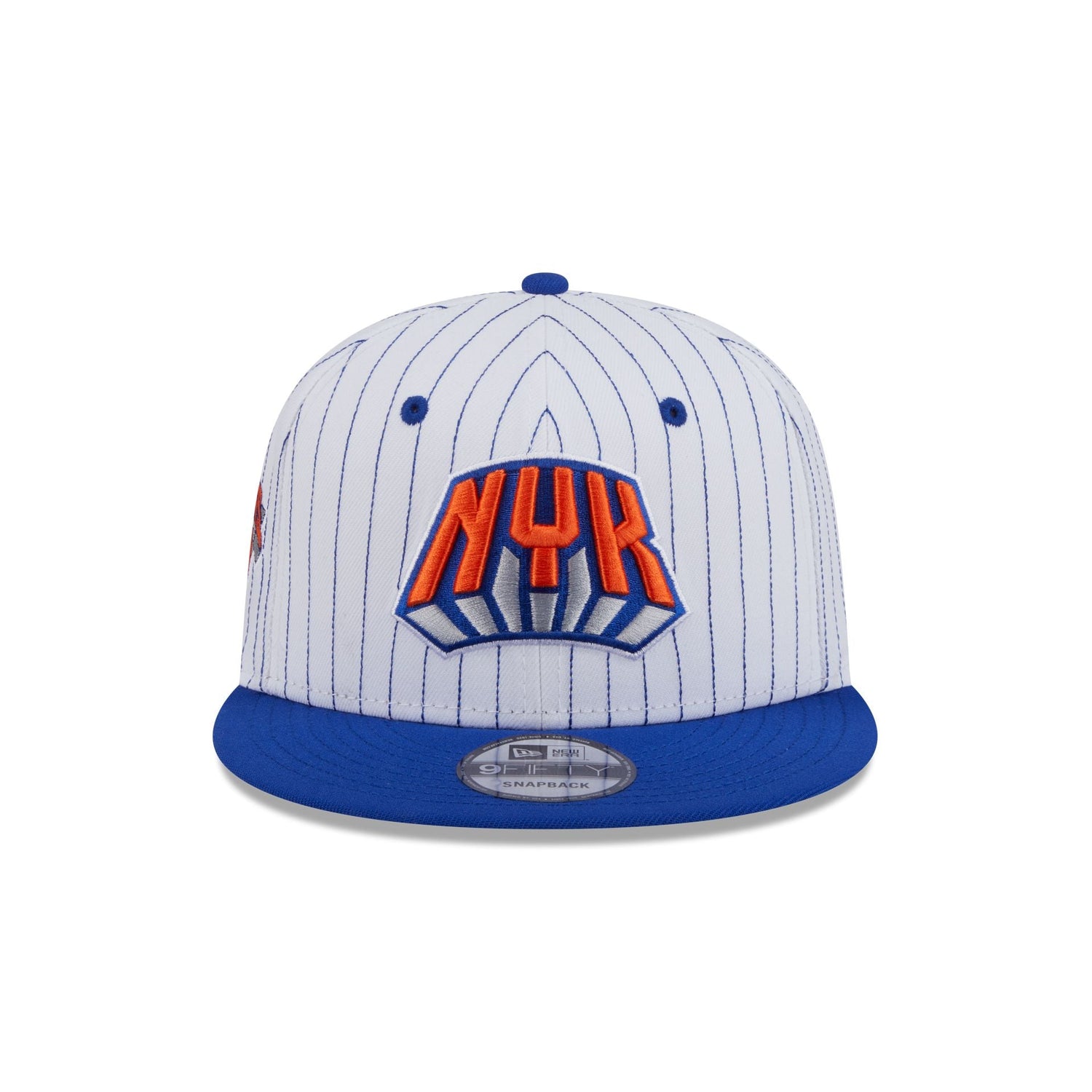 New York Knicks Deceptor Pinstripe 9FIFTY Snapback Hat