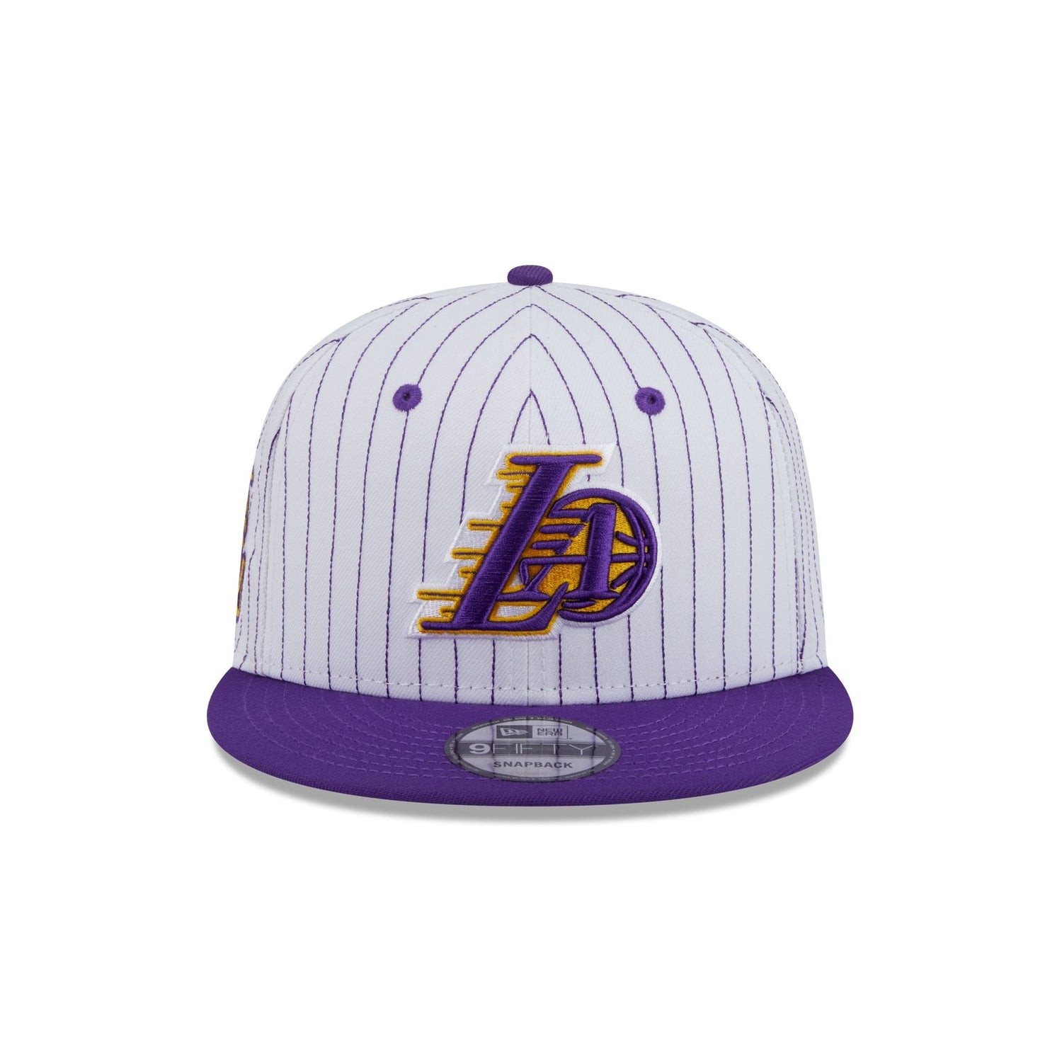Los Angeles Lakers Deceptor Pinstripe 9FIFTY Snapback Hat