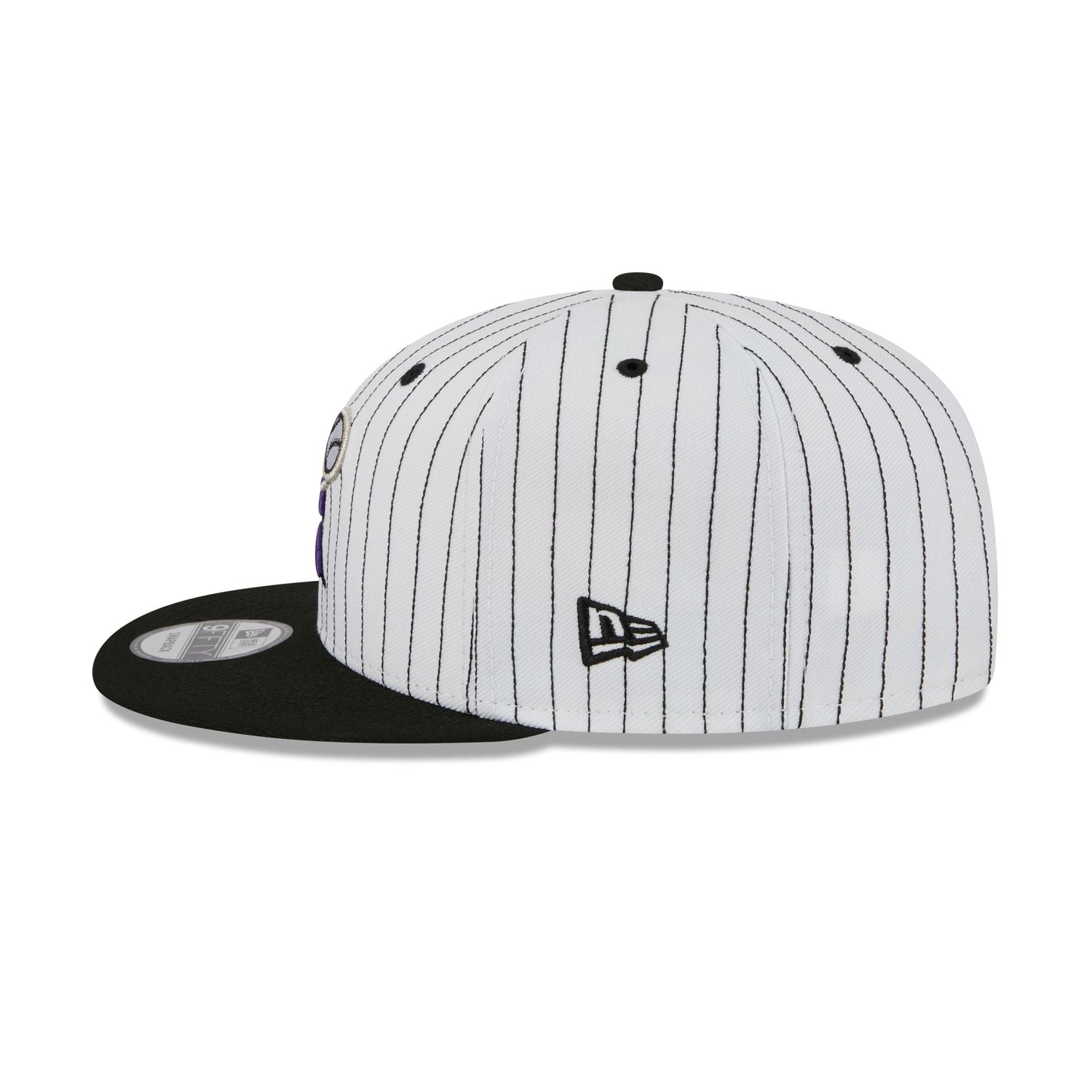 Colorado Rockies Deceptor Pinstripe 9FIFTY Snapback Hat