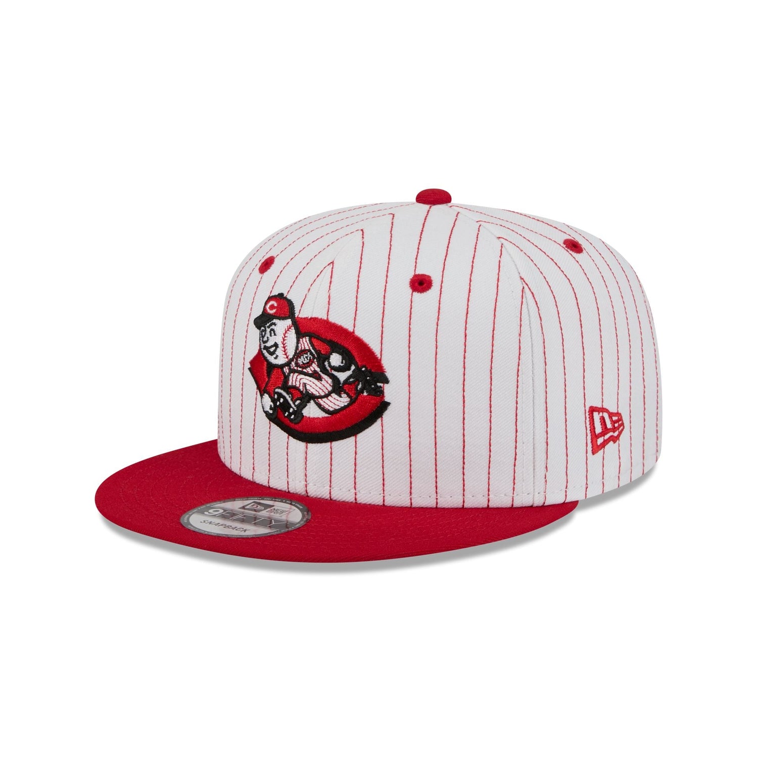 Cincinnati Reds Deceptor Pinstripe 9FIFTY Snapback Hat