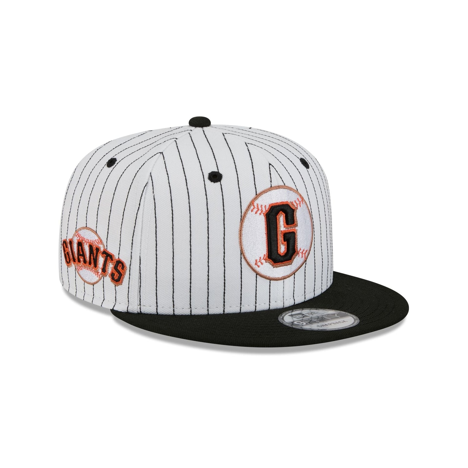 San Francisco Giants Deceptor Pinstripe 9FIFTY Snapback Hat