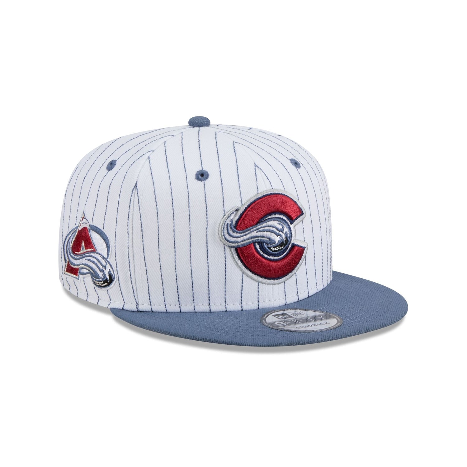 Colorado Avalanche Deceptor Pinstripe 9FIFTY Snapback Hat